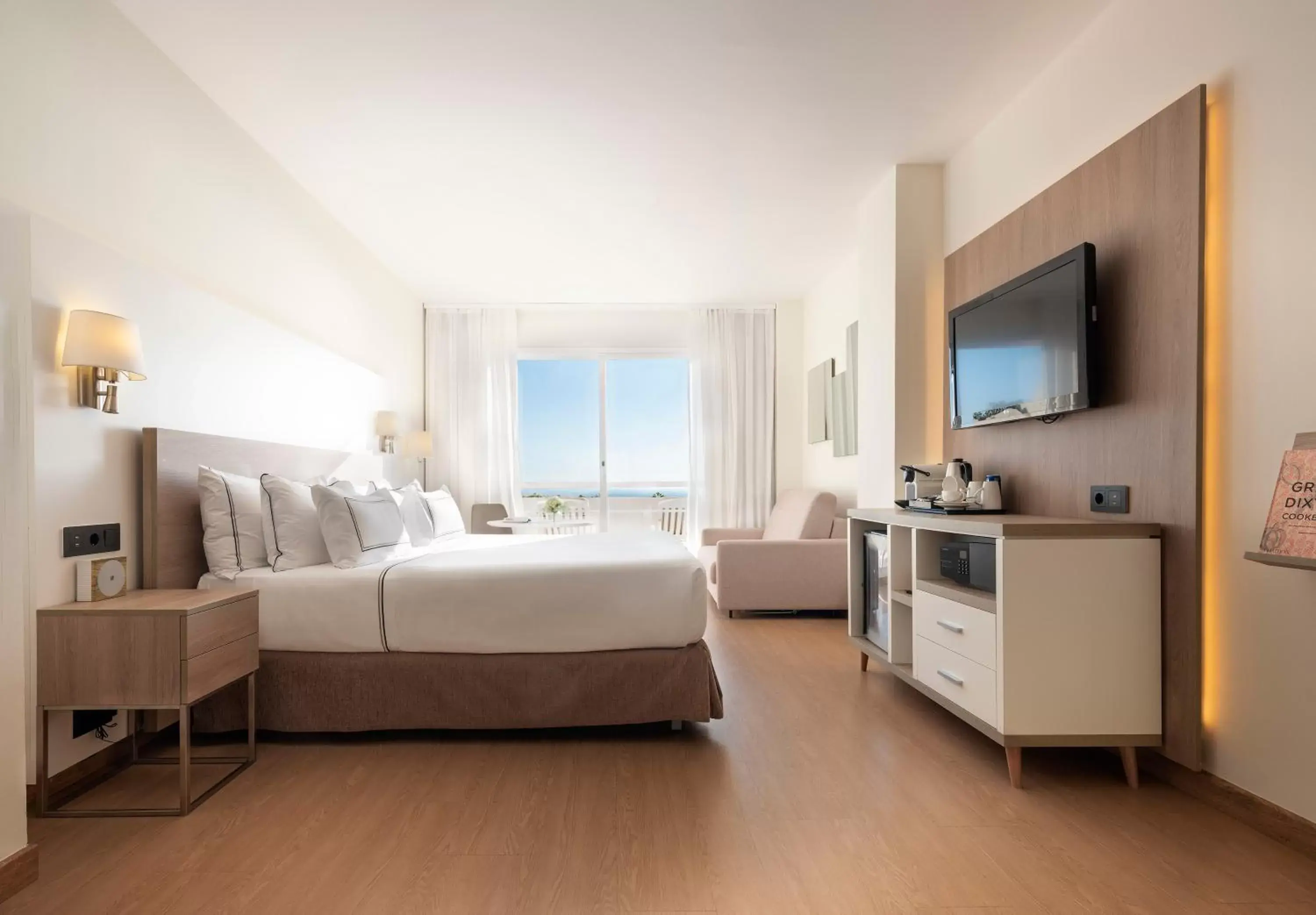 Bed in Melia Sitges