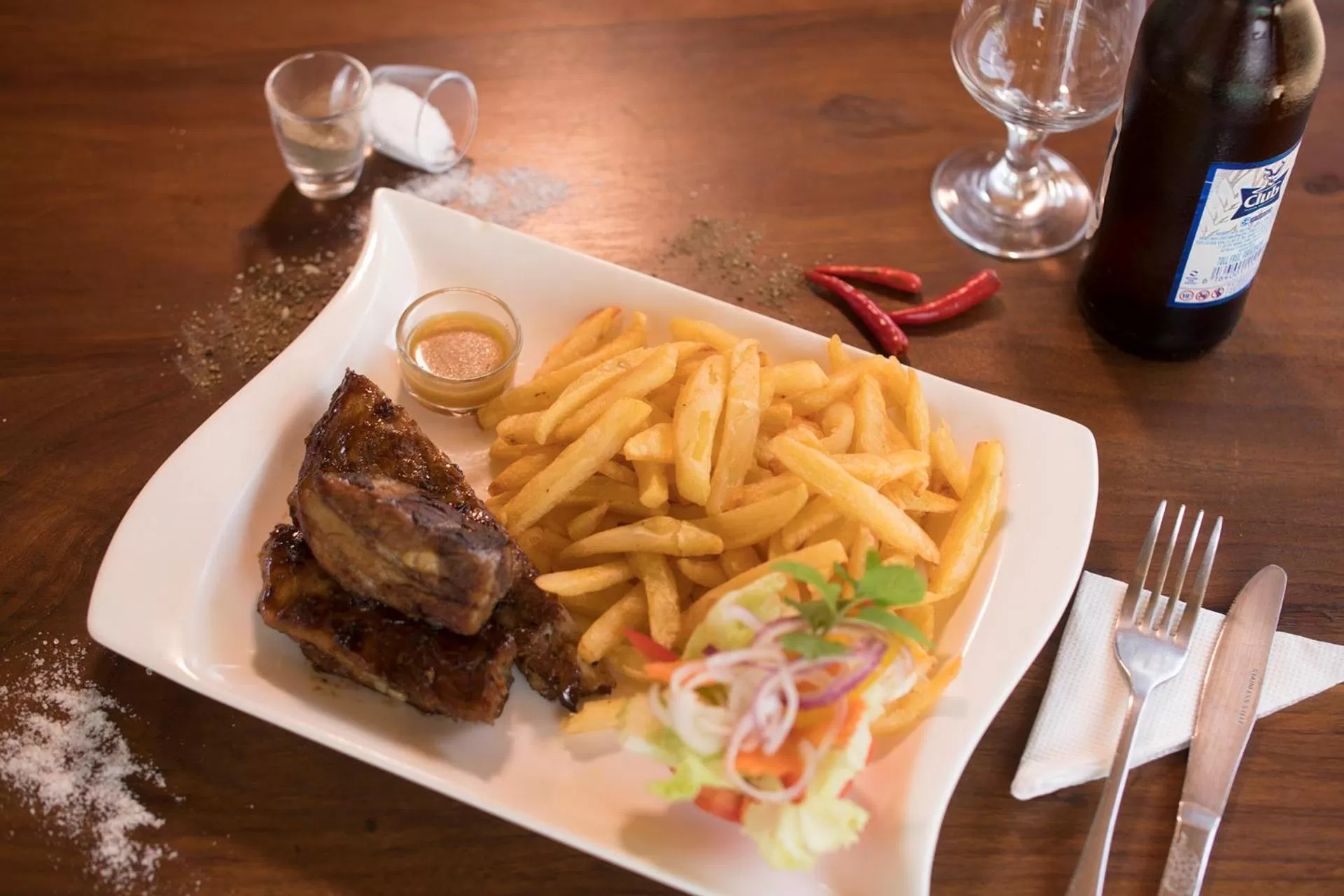 Food and drinks, Food in Entebbe Palm Hotel