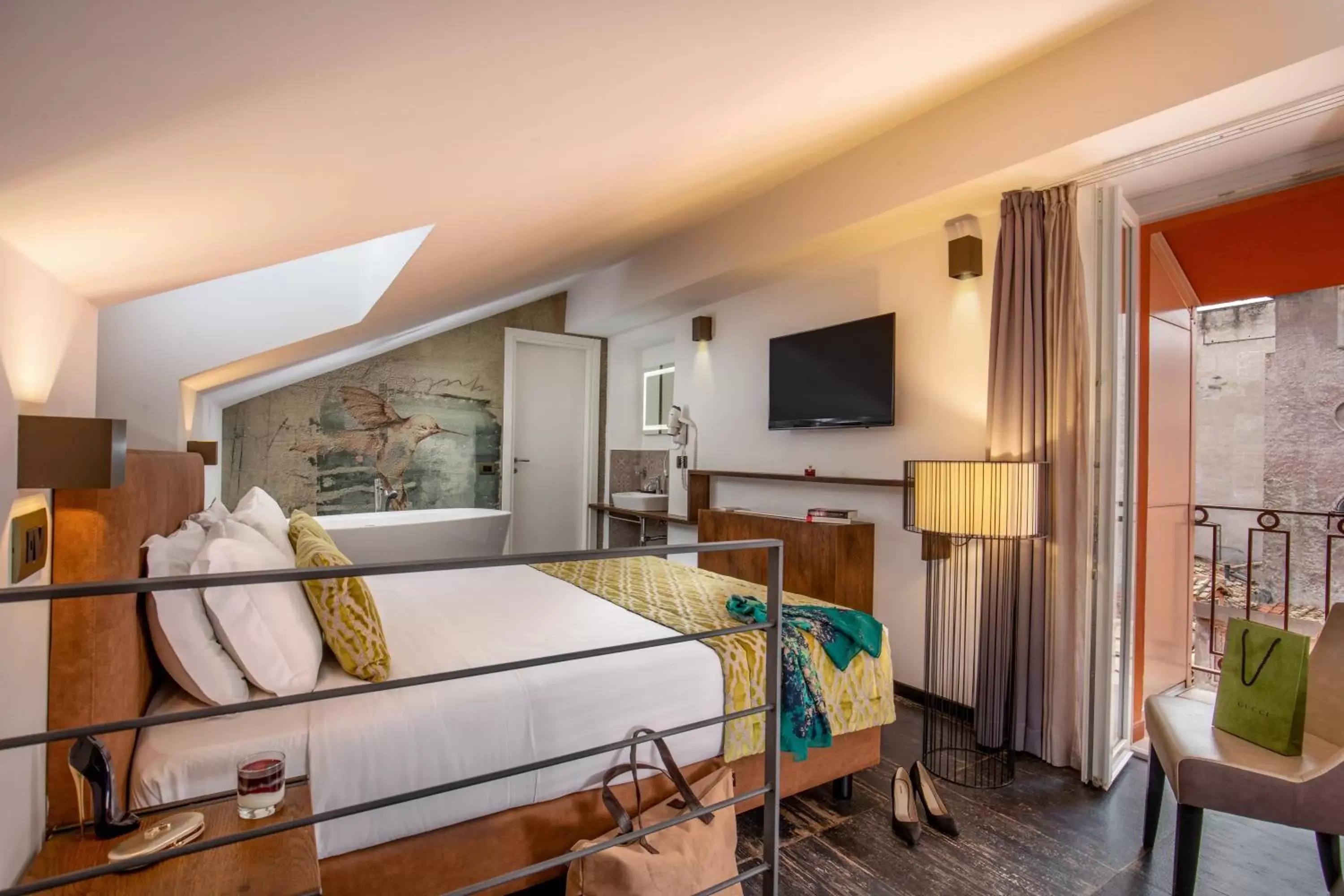 Bedroom in Navona Essence Hotel