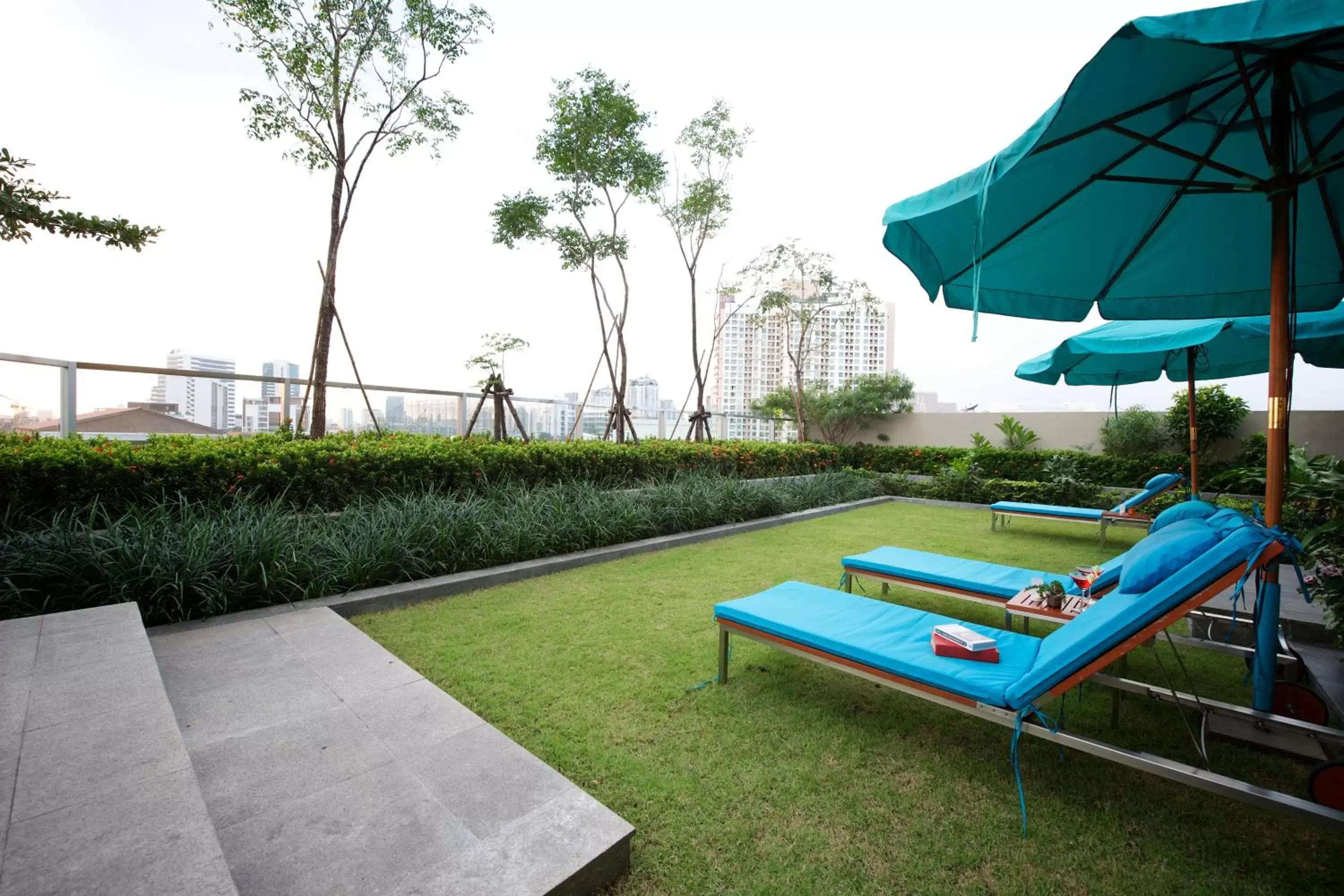 Garden in Jasmine Resort Bangkok
