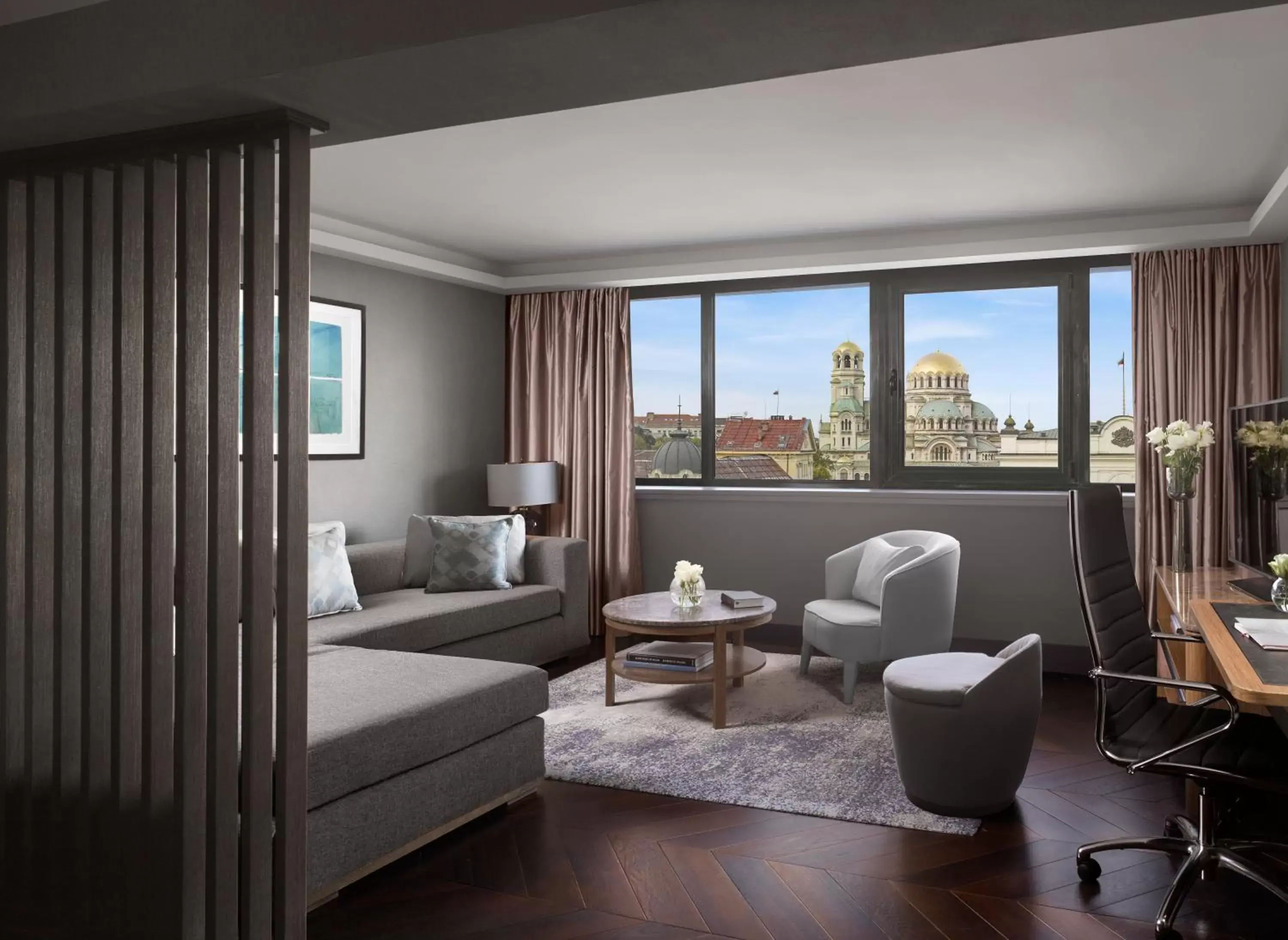 Living room in InterContinental Sofia by IHG Living room in InterContinental Sofia by IHG