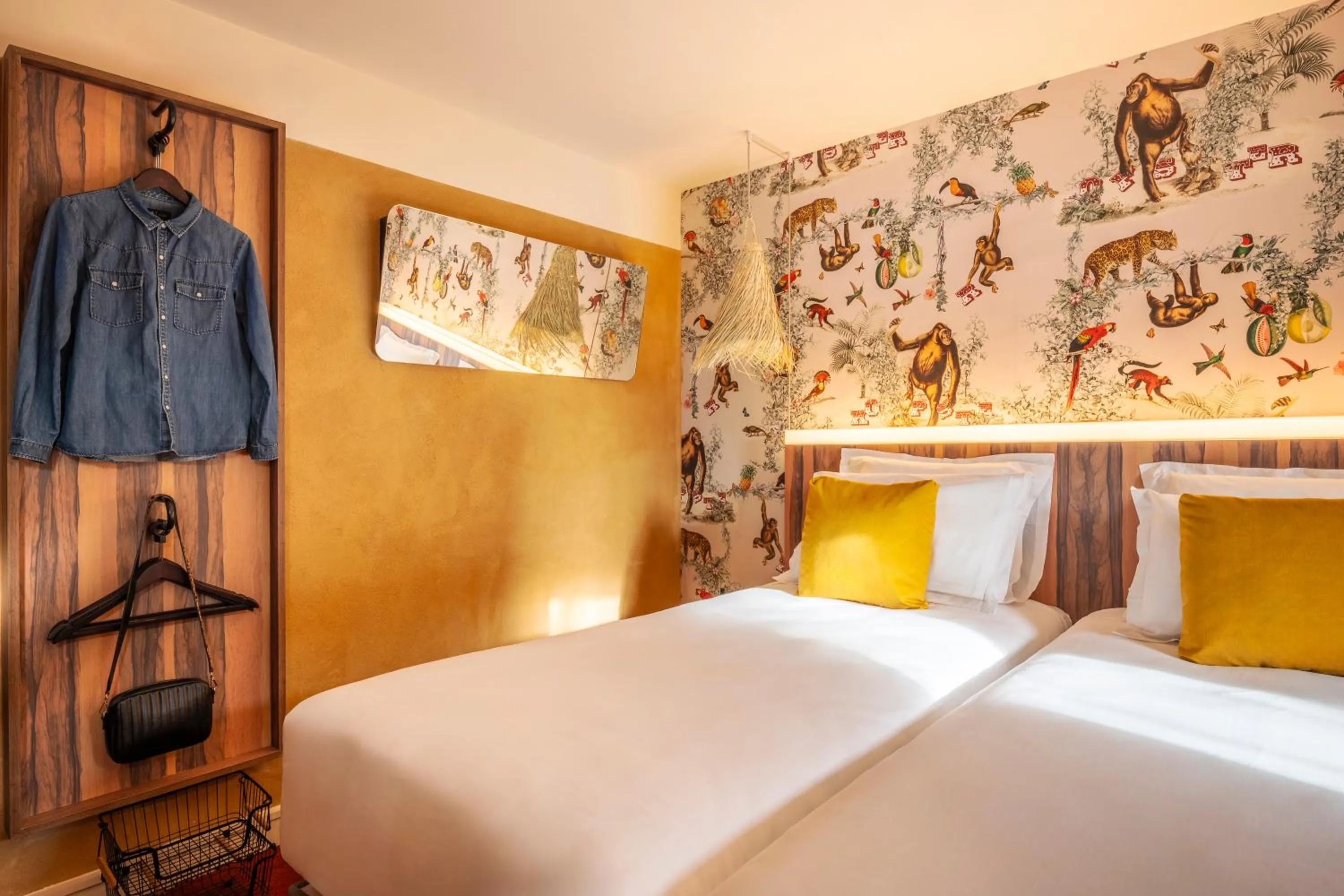 Photo of the whole room, Bed in Kopster Hotel Paris Porte de Versailles