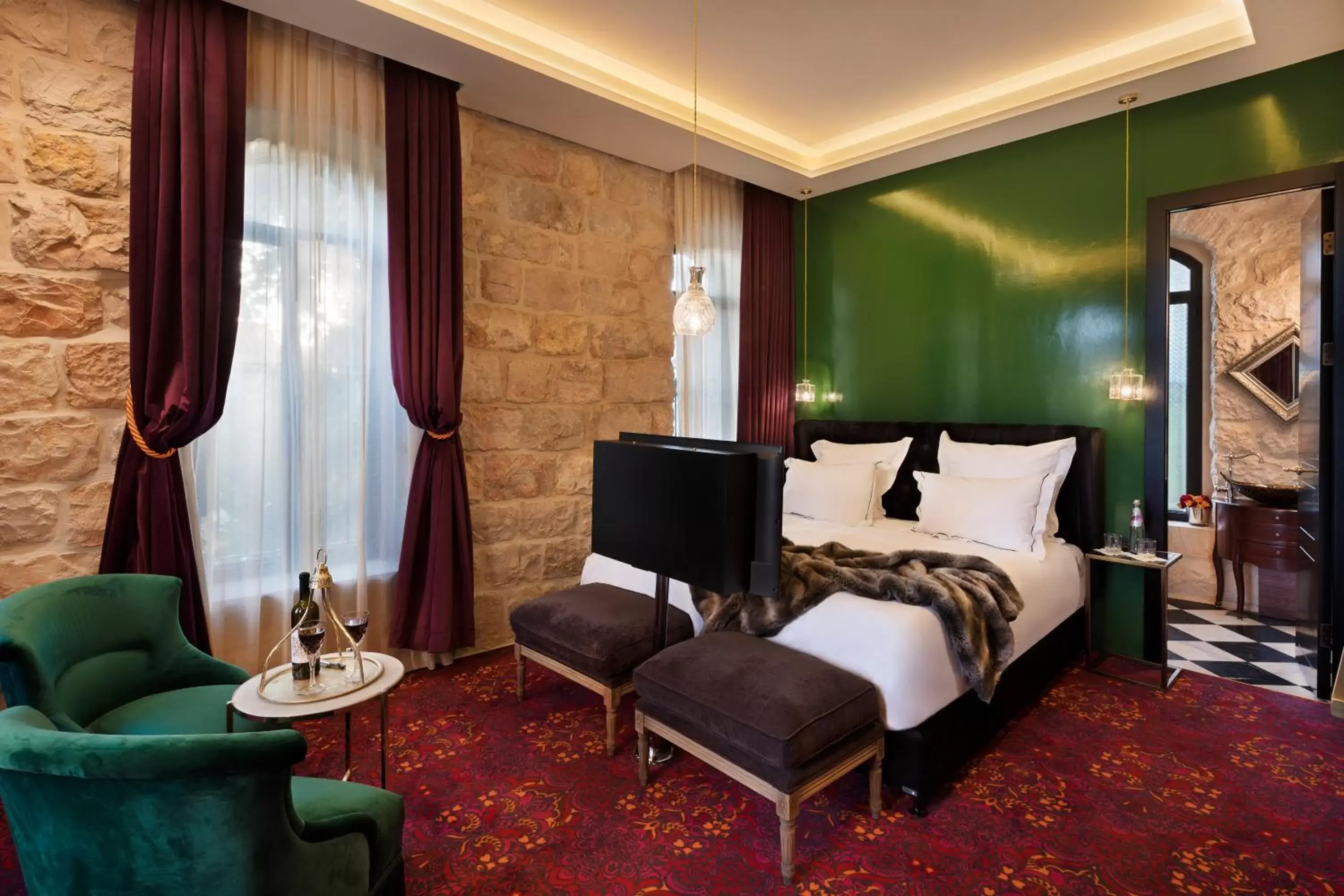 Bedroom in Villa Brown Jerusalem, a member of Brown Hotels