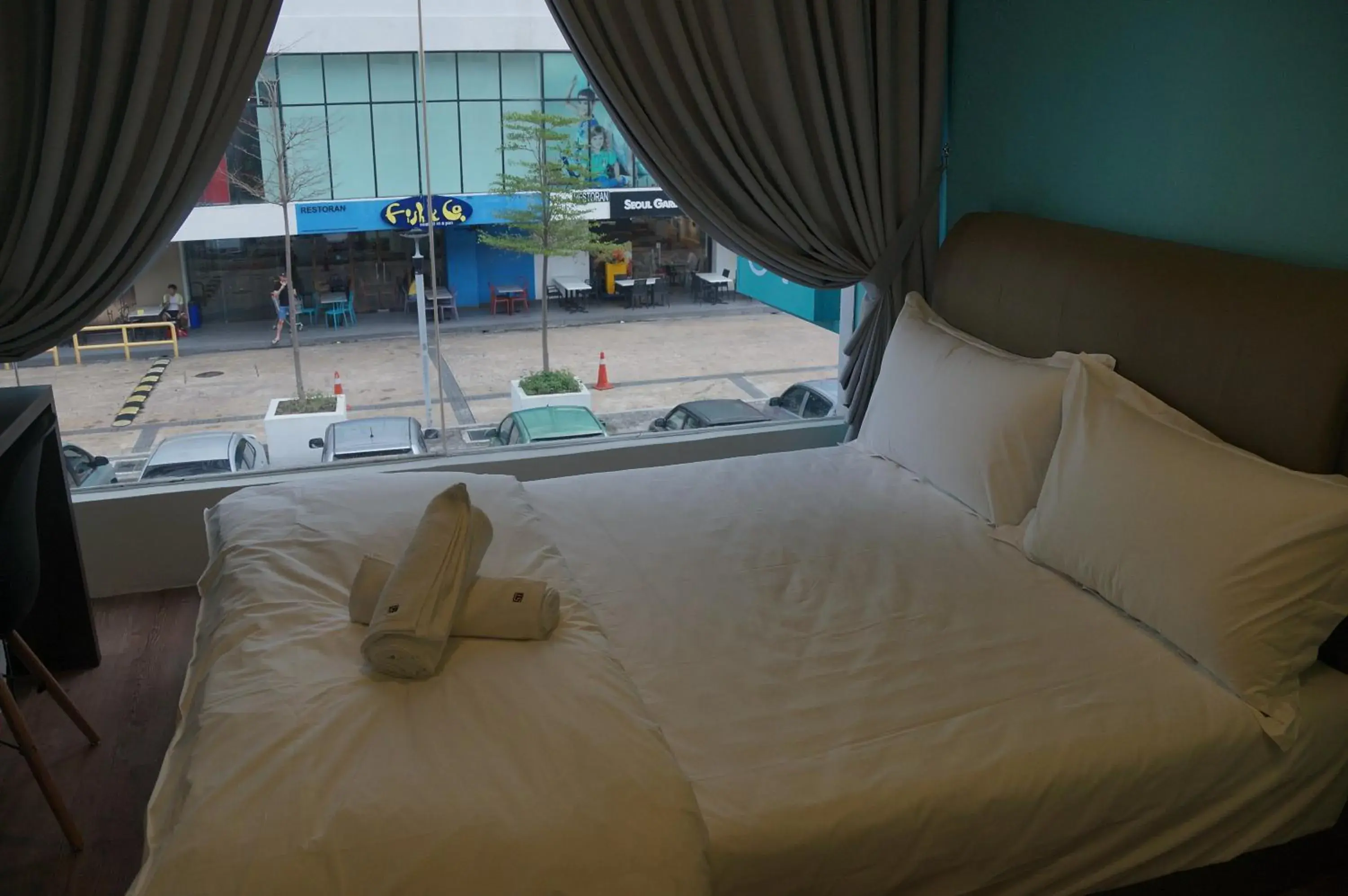 Bed in Hotel 57