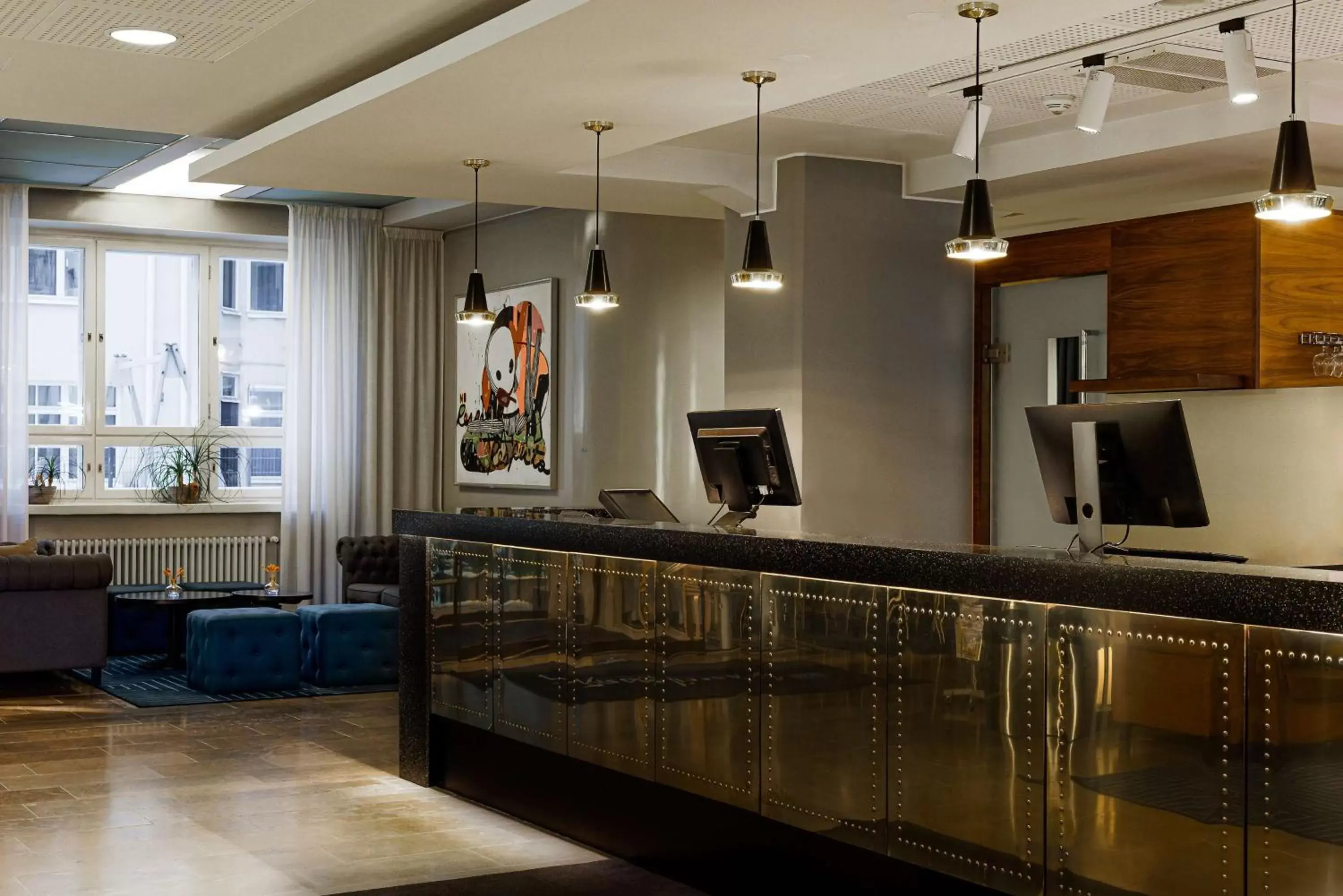 Lobby or reception in Radisson Blu Aleksanteri Hotel, Helsinki Lobby or reception in Radisson Blu Aleksanteri Hotel, Helsinki