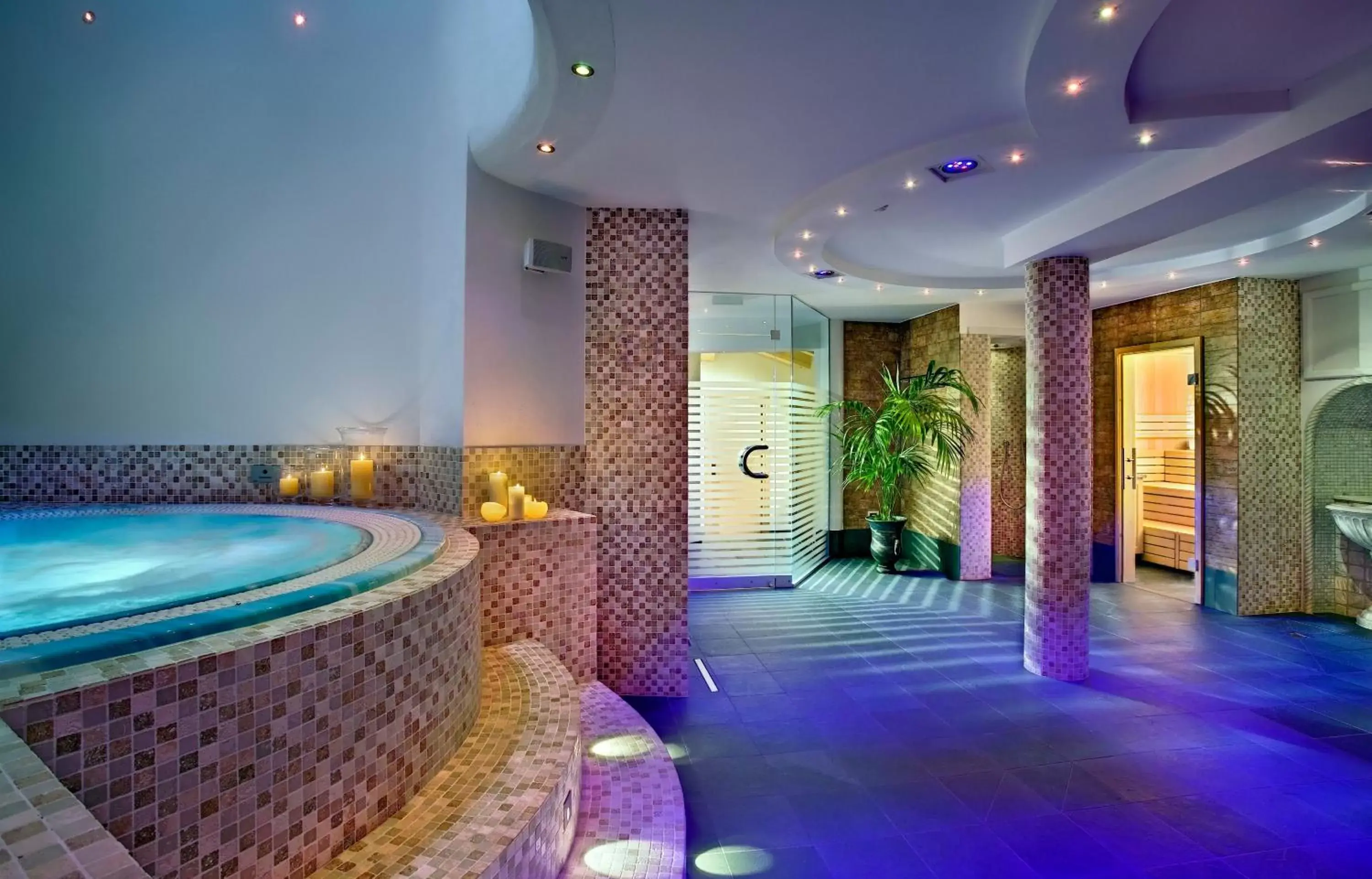 Spa and wellness centre/facilities, Swimming Pool in Hotel Sassella