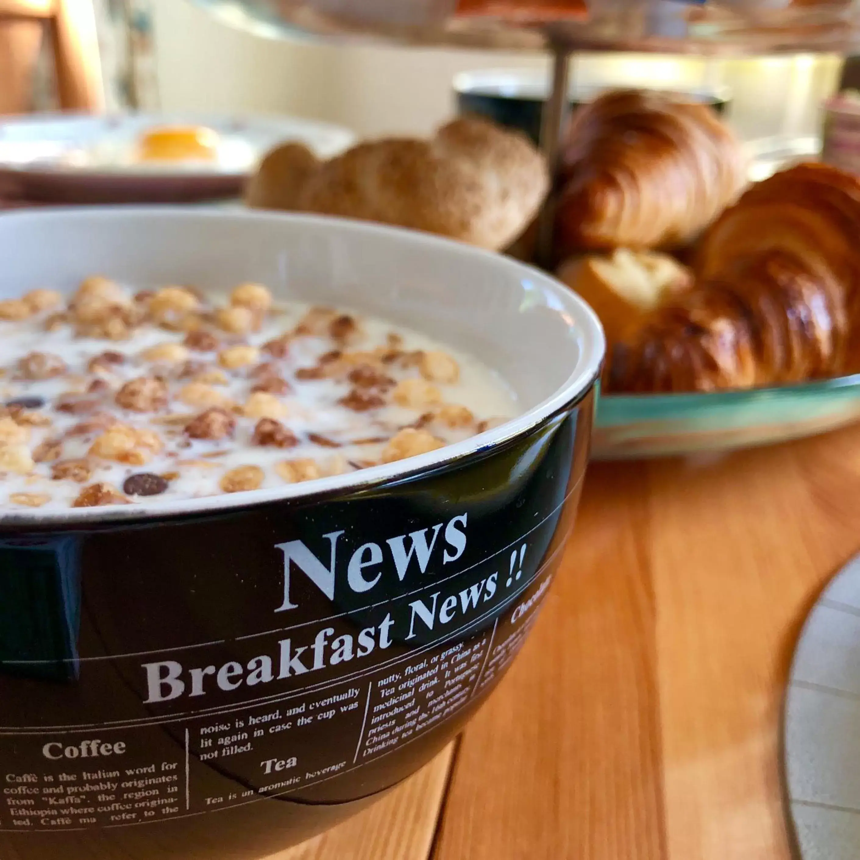 Continental breakfast, Food in Rooi Bij de Knoptoren B&B