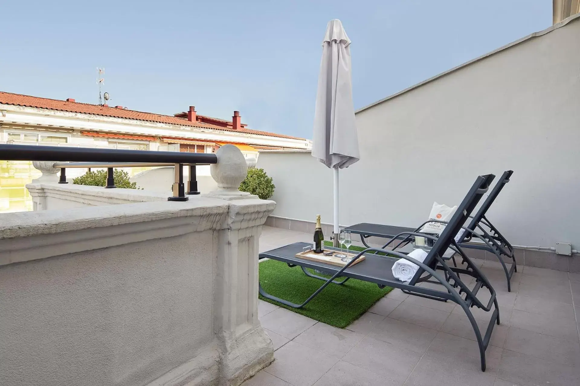 Balcony/Terrace in Hotel Arrizul Congress