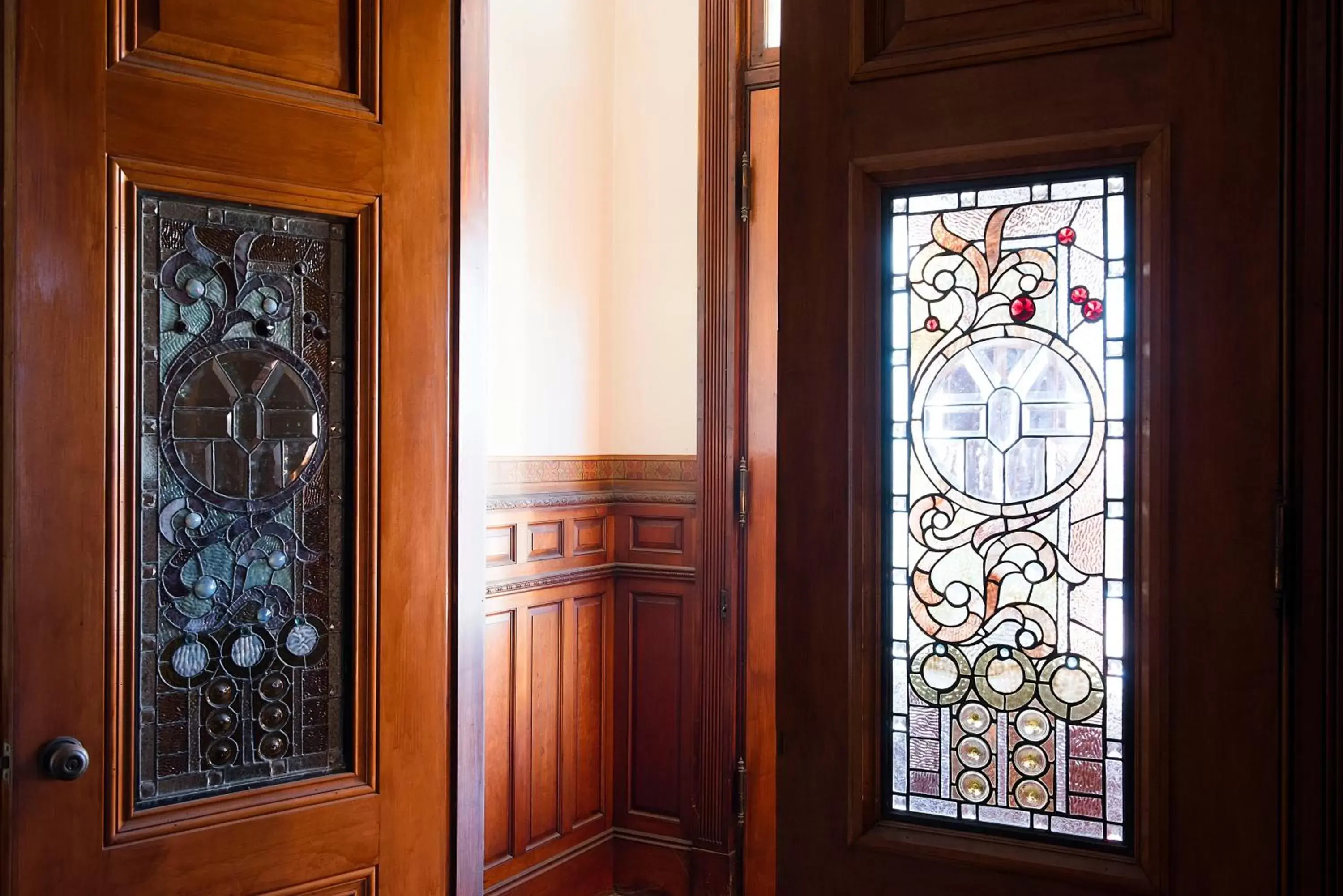 Decorative detail in The Francis Hotel