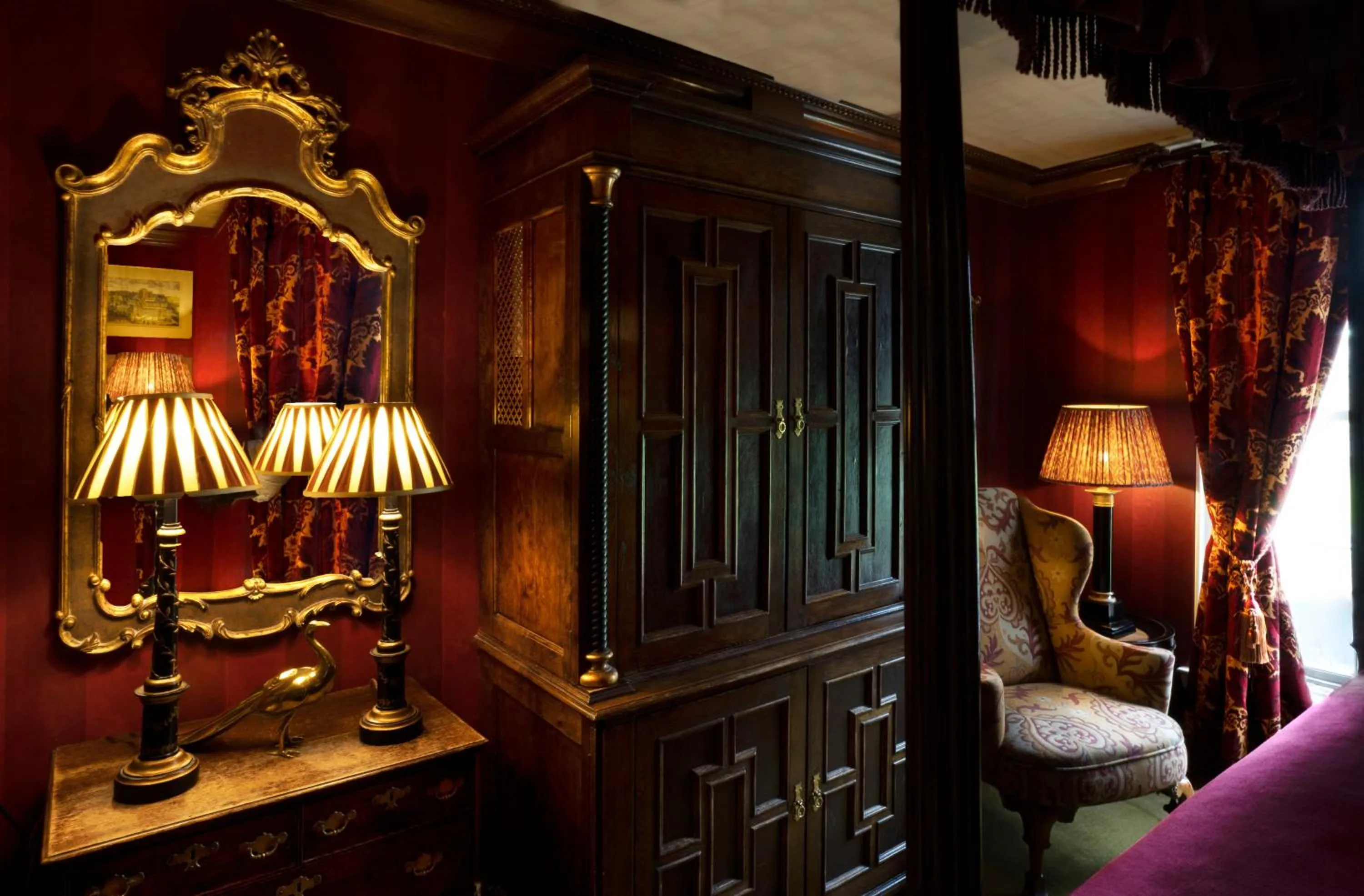 Bedroom in Prestonfield House