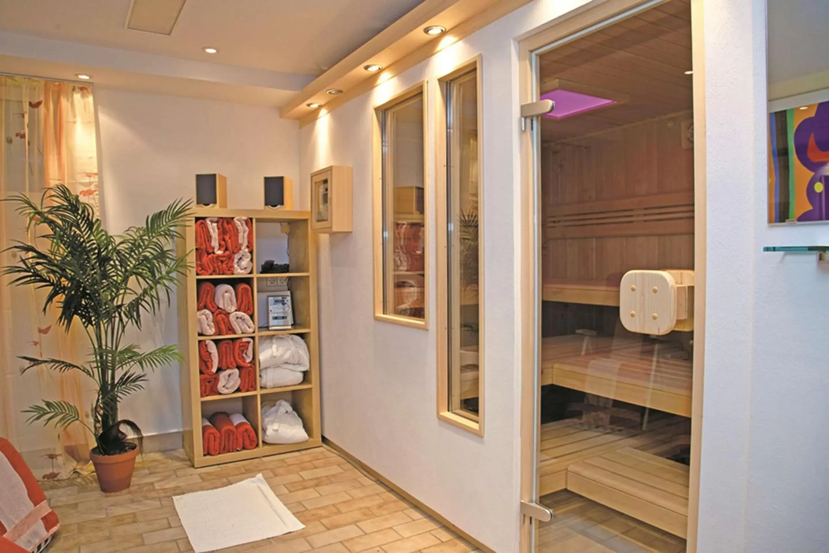 Sauna in Best Western Hotel Favorit