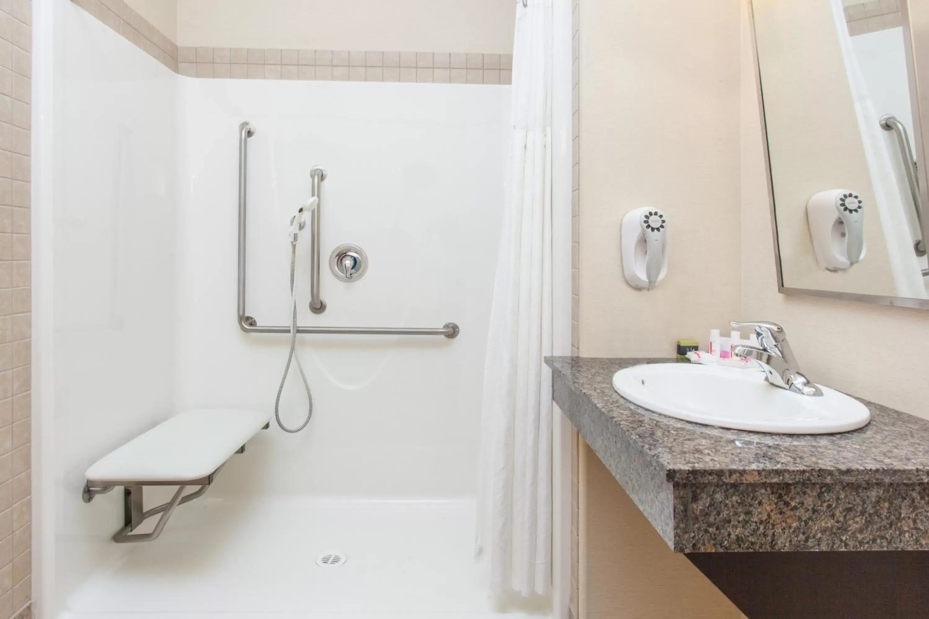 Bathroom in Ramada by Wyndham Pincher Creek