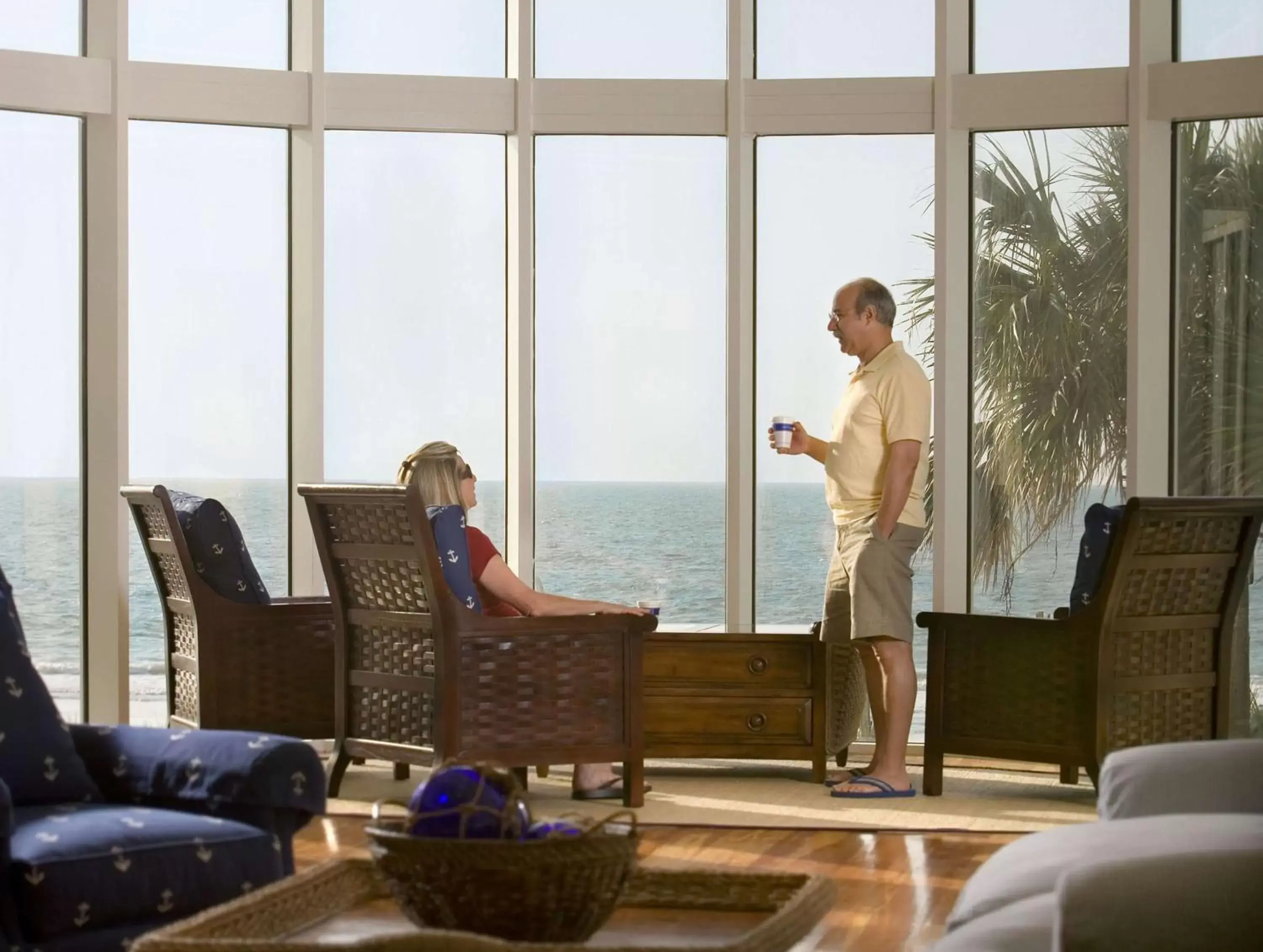 Lobby or reception in Hampton Inn & Suites Myrtle Beach Oceanfront