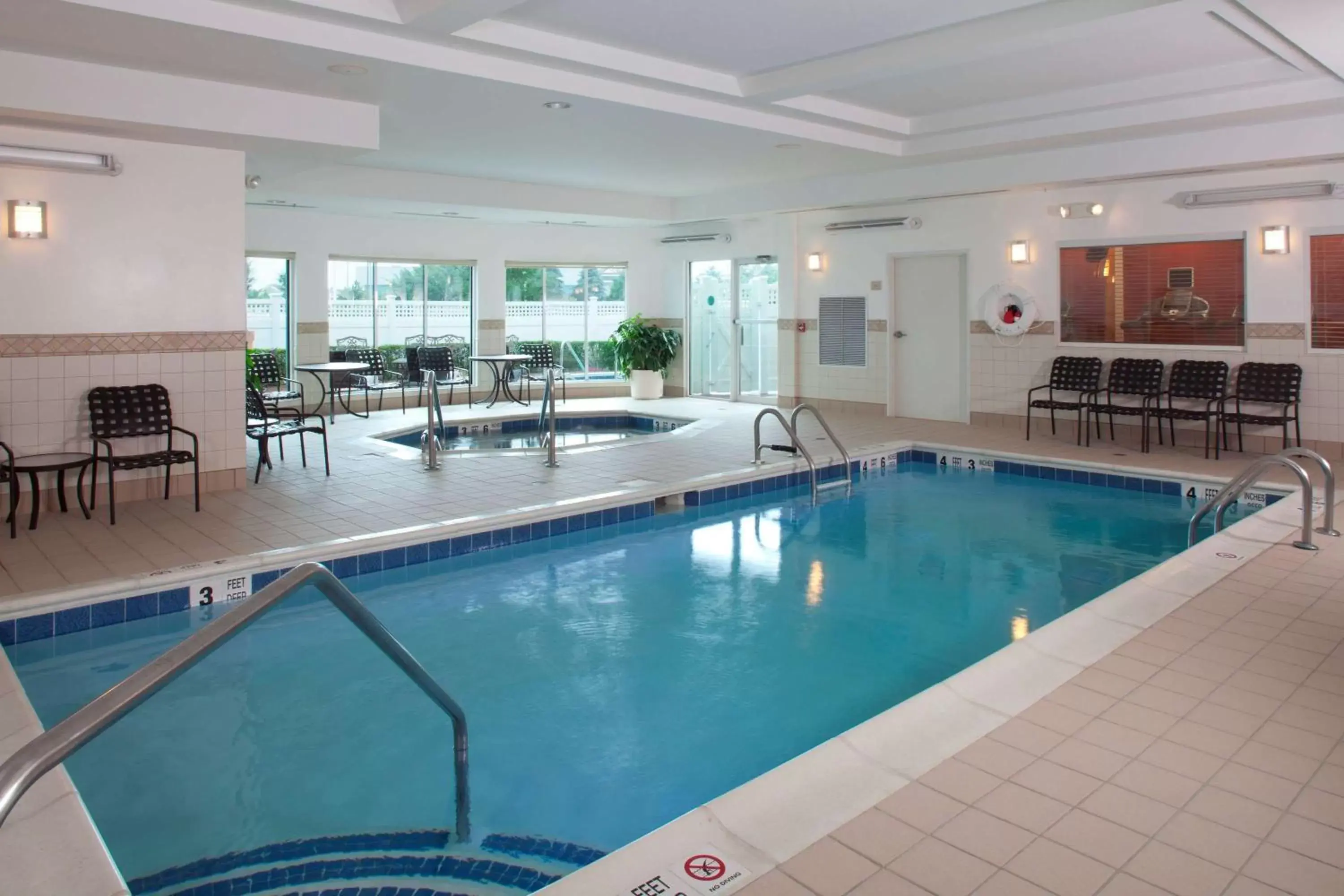 Swimming Pool in Hilton Garden Inn Riverhead