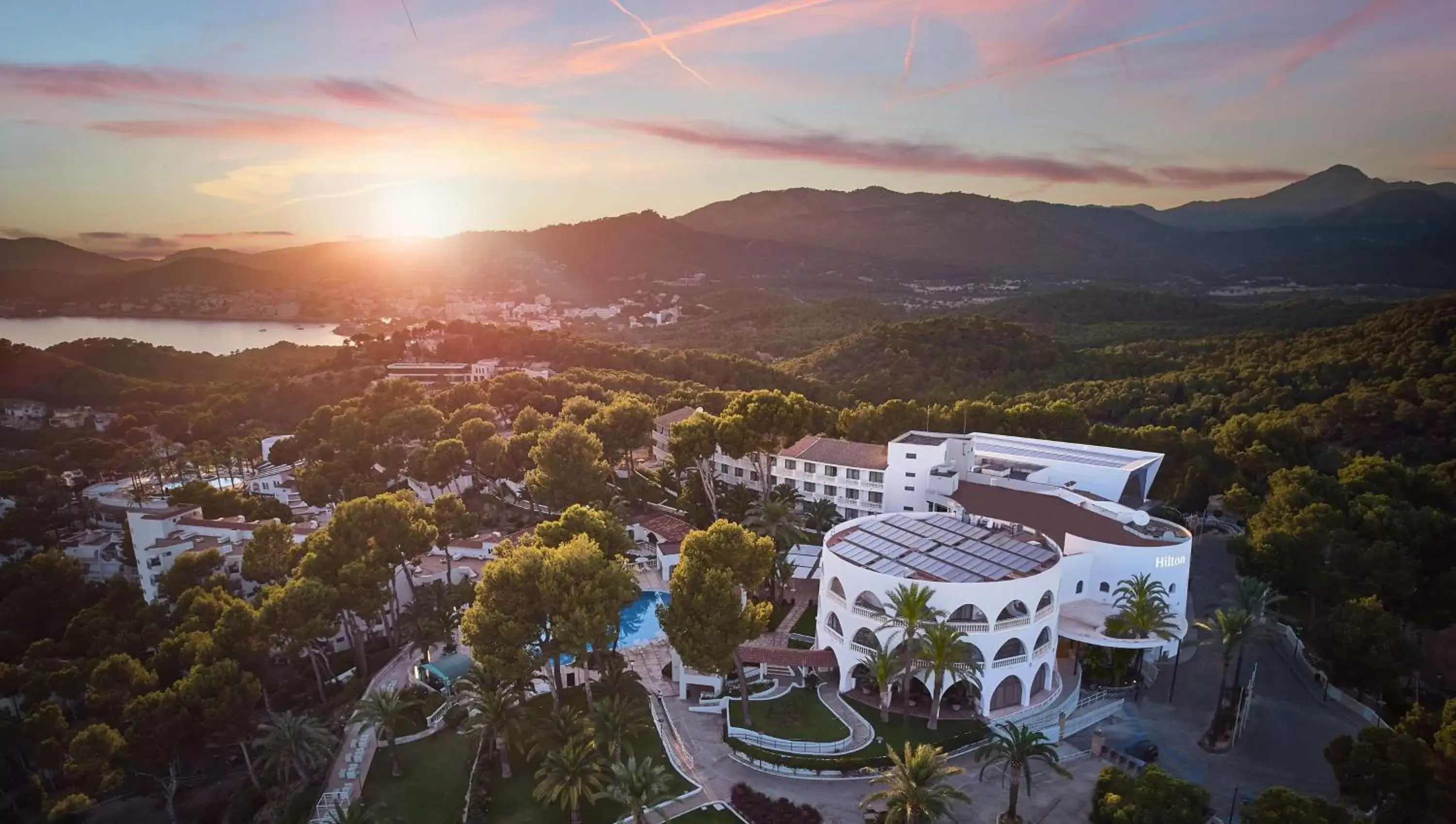 Property building, Bird's-eye View in Hilton Mallorca Galatzo