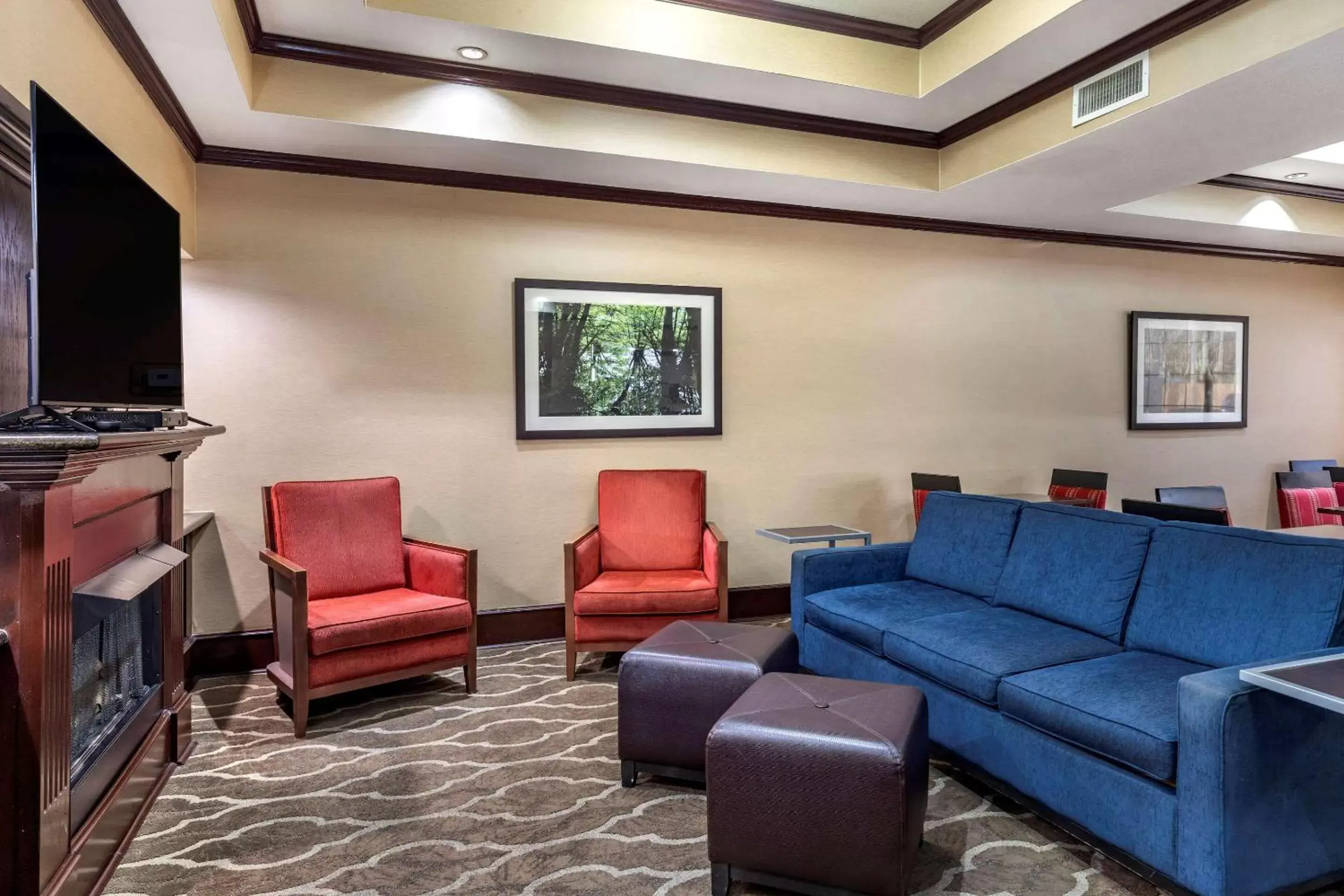 Lobby or reception, Seating Area in Comfort Suites Shreveport West I-20