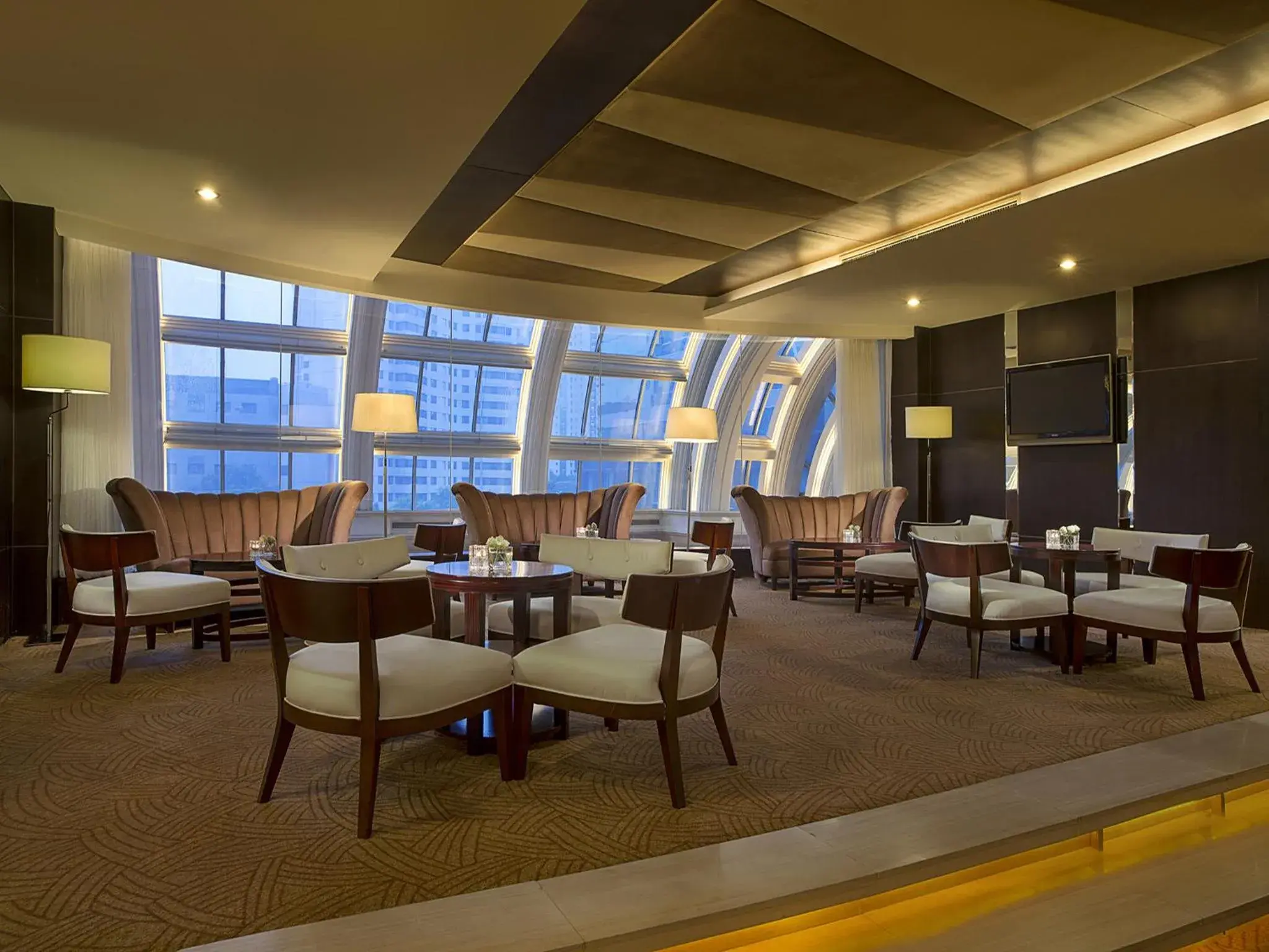 Lounge or bar, Restaurant/Places to Eat in Celebrity International Grand Hotel