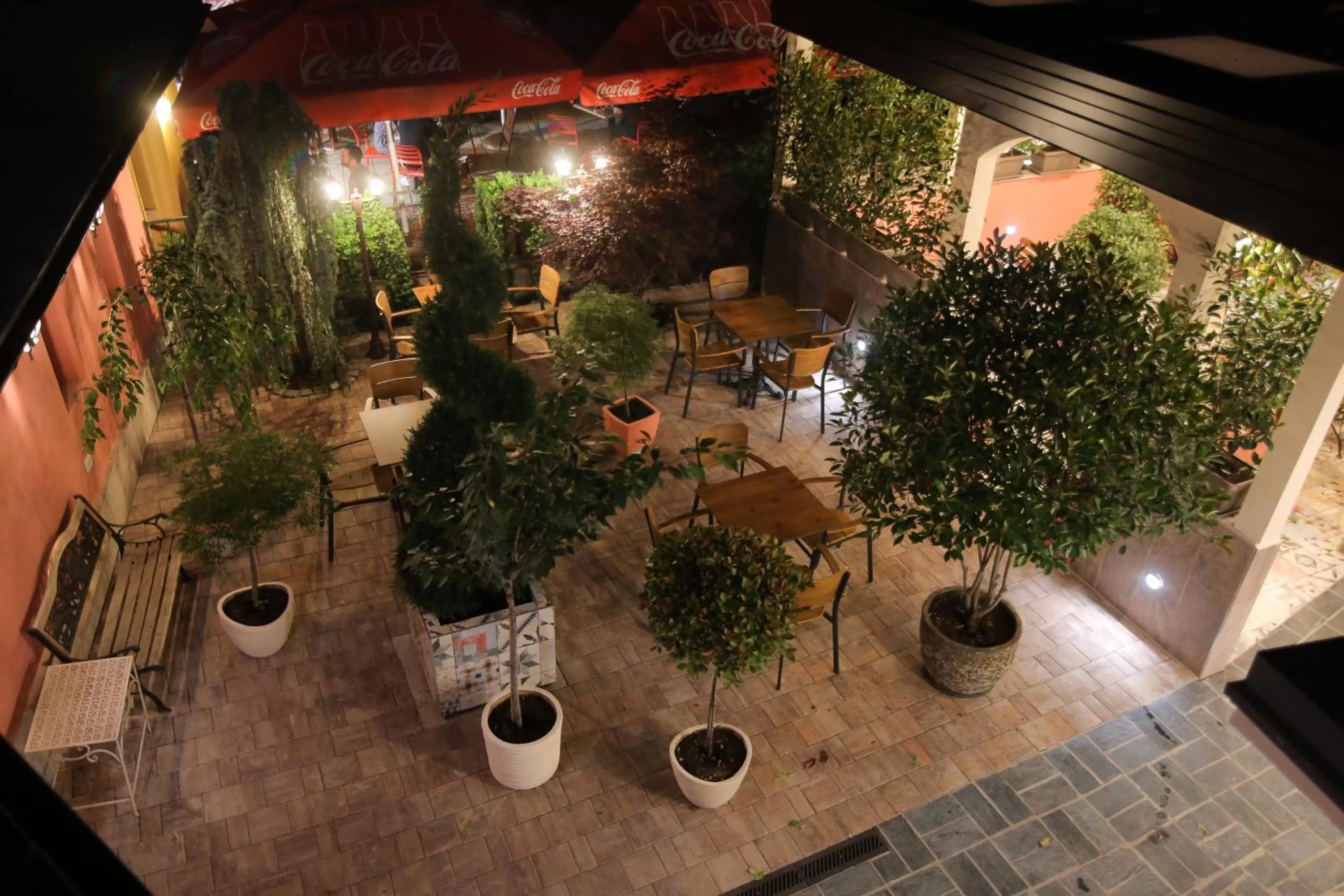 Patio in Boutique Hotel Asteria