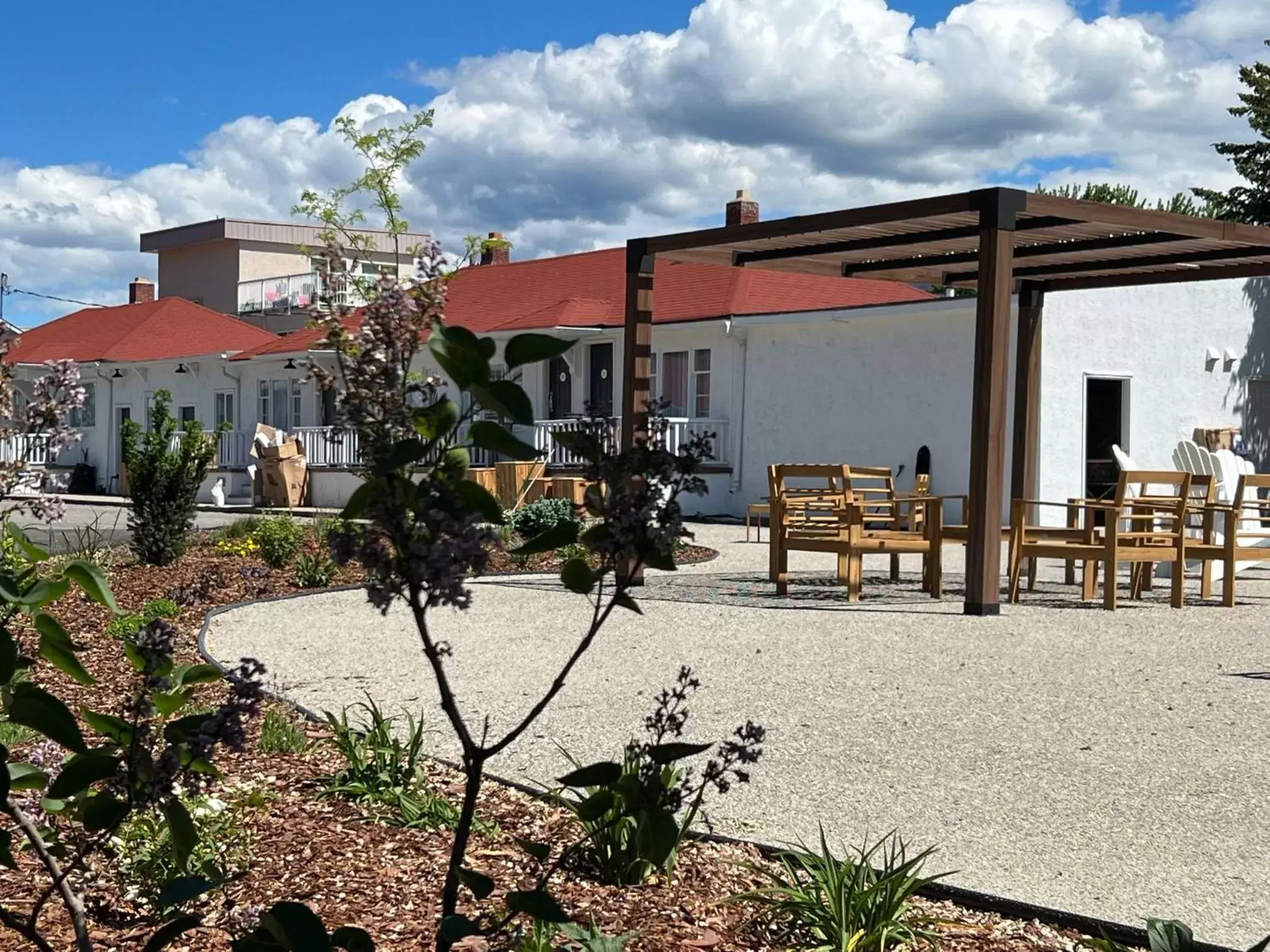 Garden in Kettle Valley Beach Resort