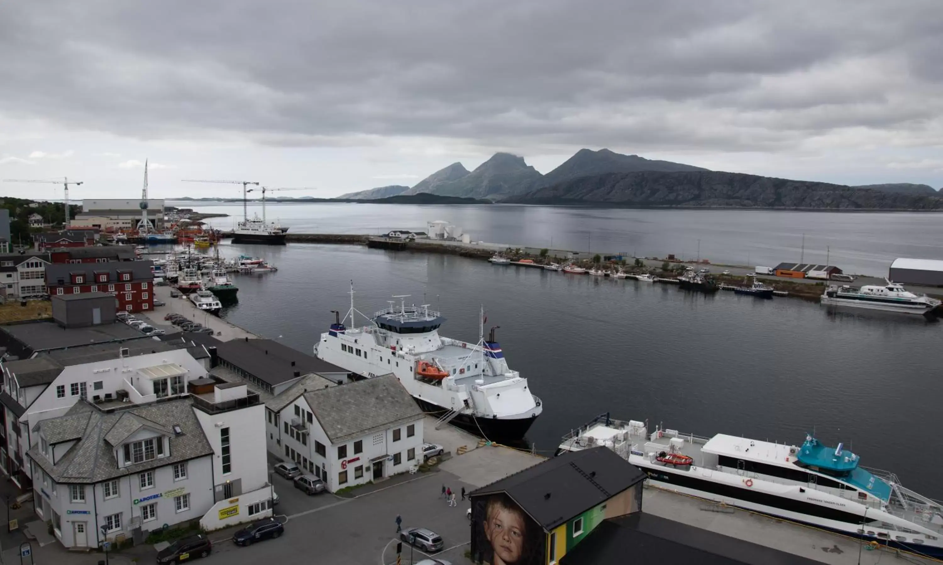 Sea view in Scandic Syv Søstre