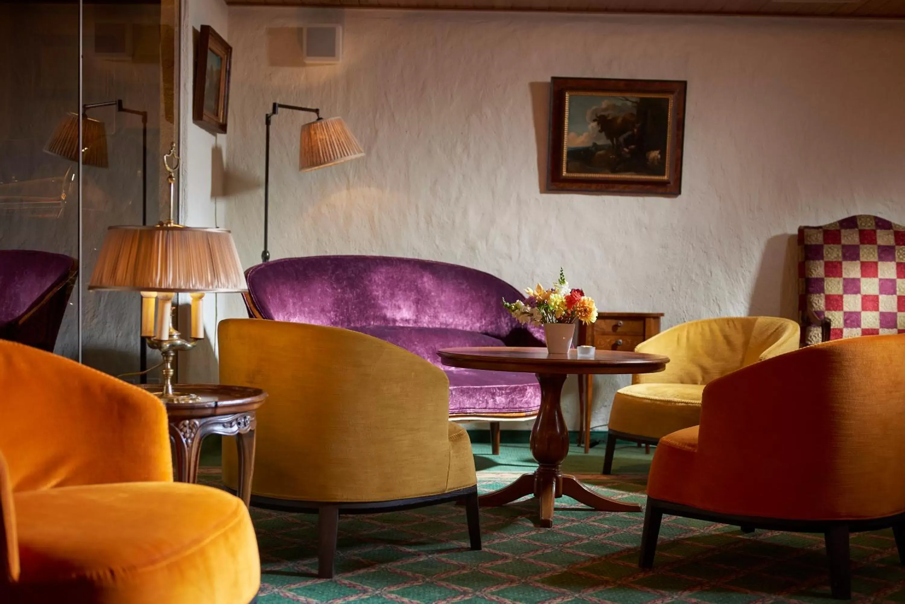 Lounge or bar, Seating Area in Hotel Kreuz&Post**** Grindelwald
