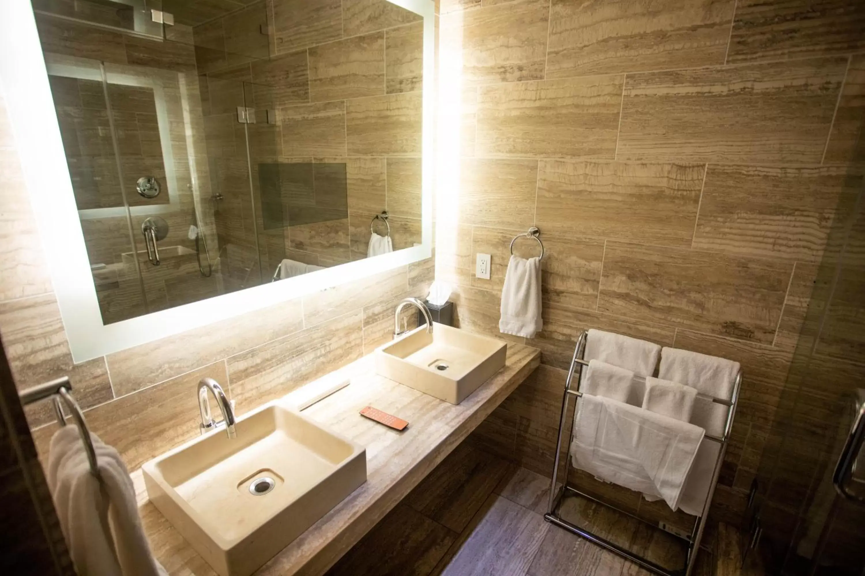 Bathroom in The Tuscany Powered by LuxUrban