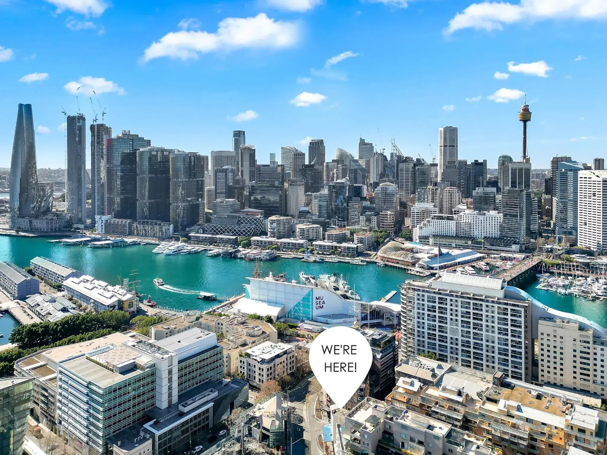 Property building, Bird's-eye View in Darling Harbour Boutique Hotel