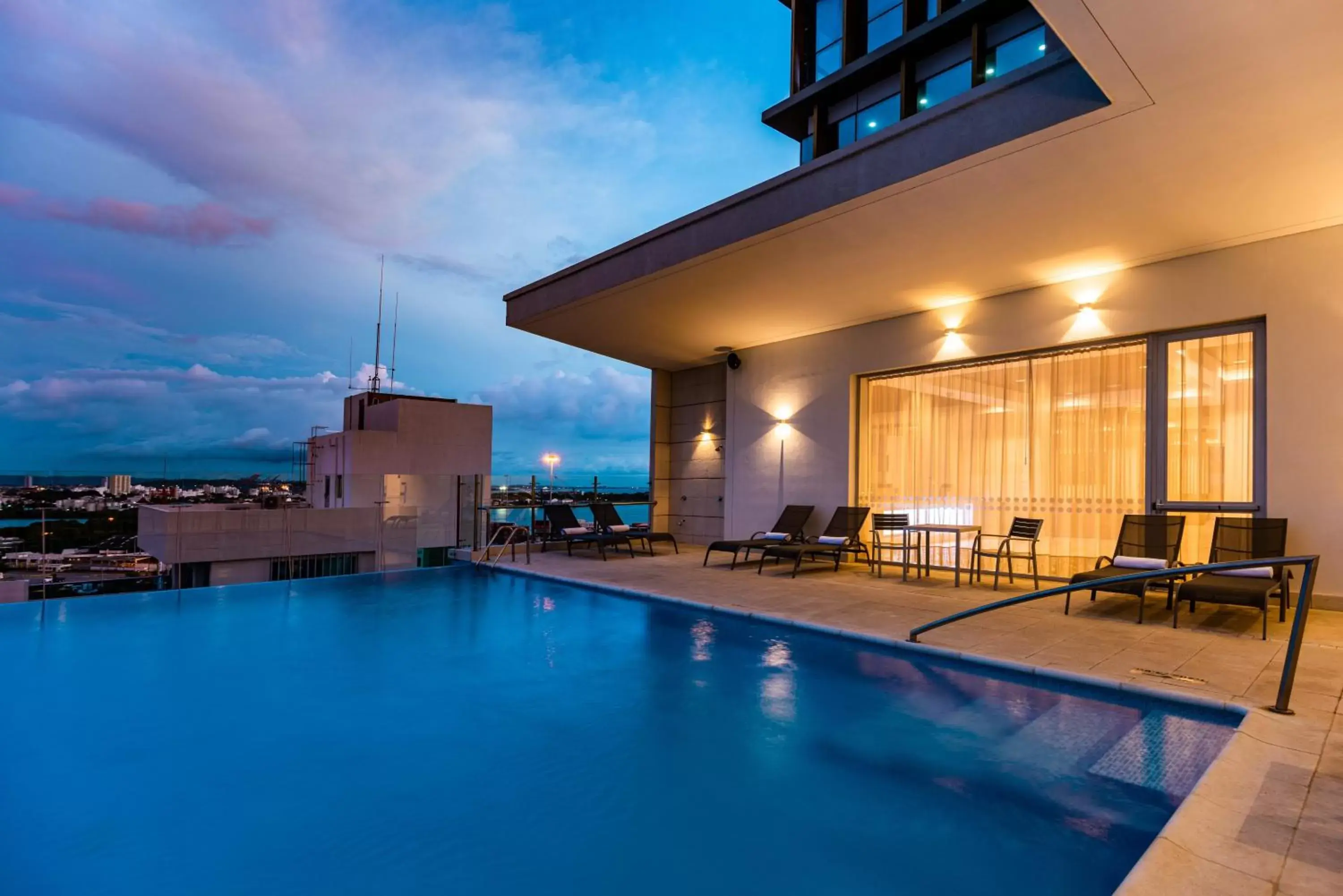 Swimming Pool in Holiday Inn Express Cartagena Manga, an IHG Hotel