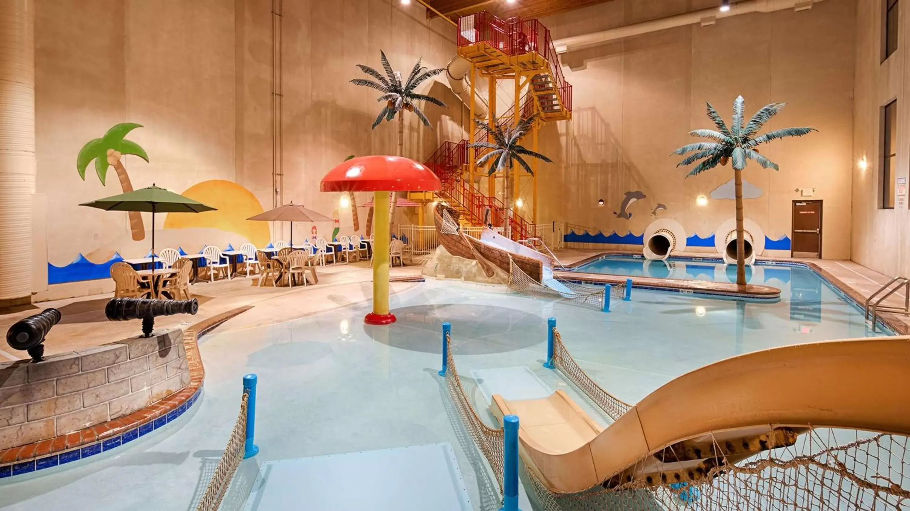 Aqua park in Best Western Ramkota Hotel