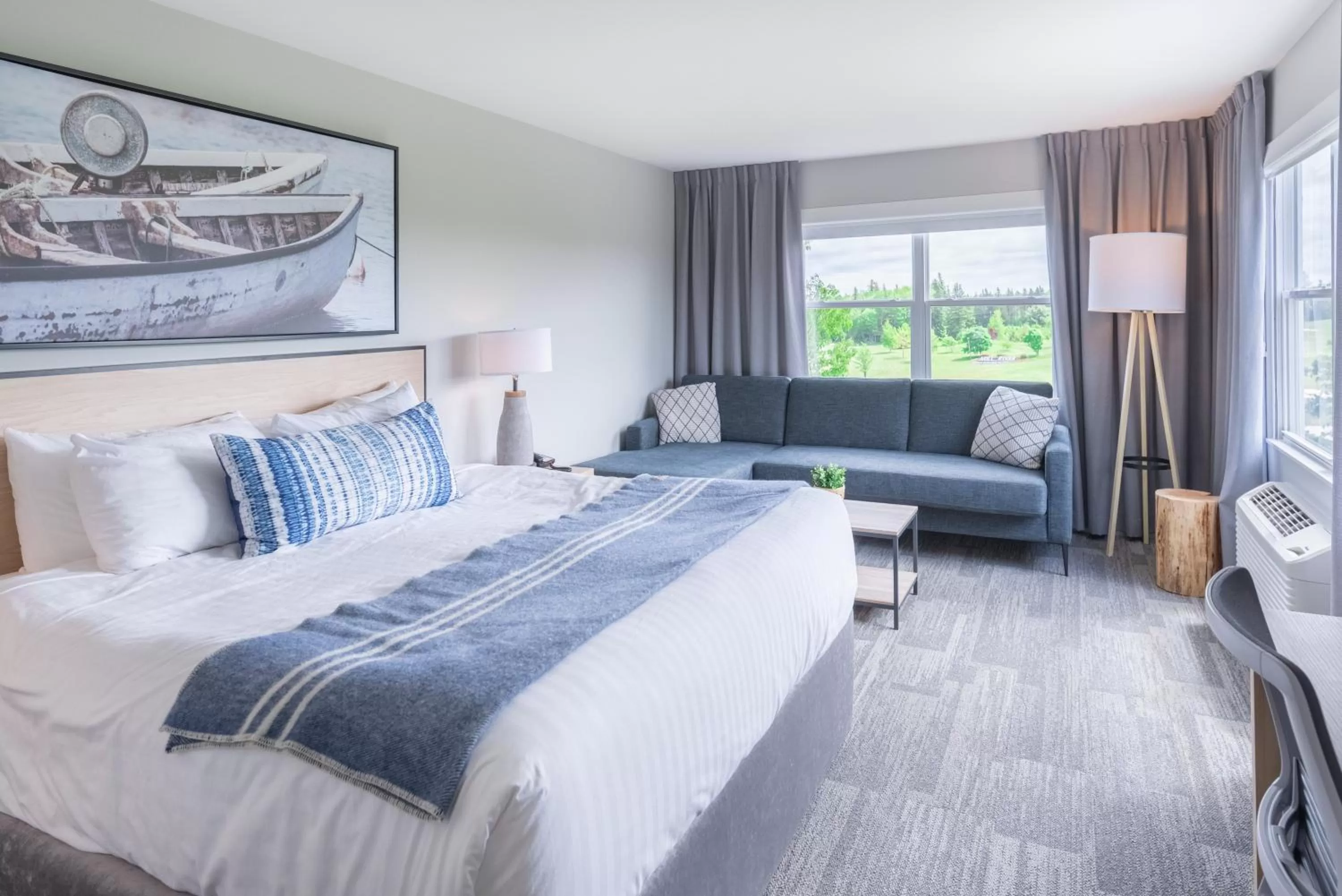 Bed in Mill River Resort