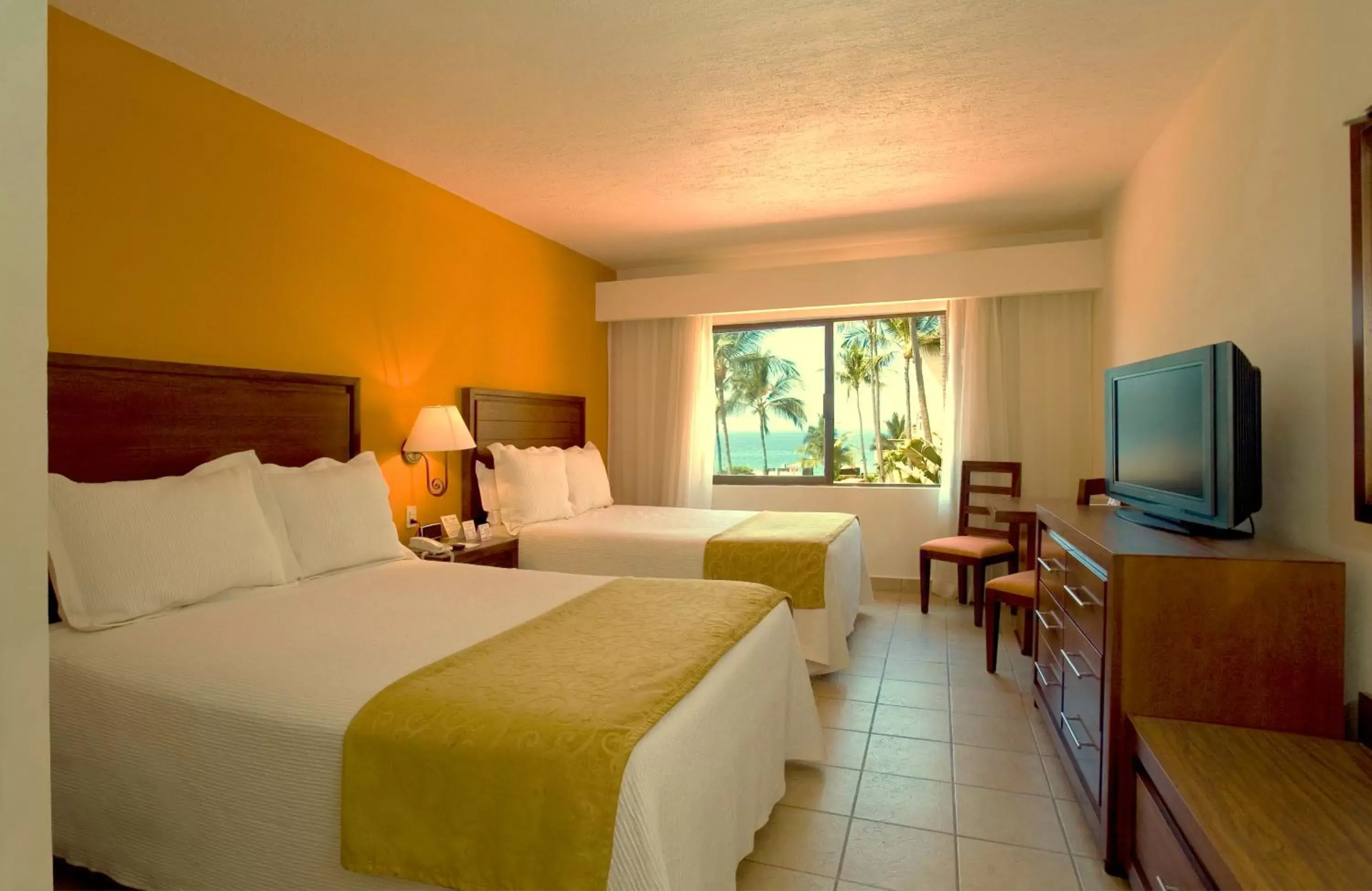 Bedroom in Canto del Sol Puerto Vallarta All Inclusive
