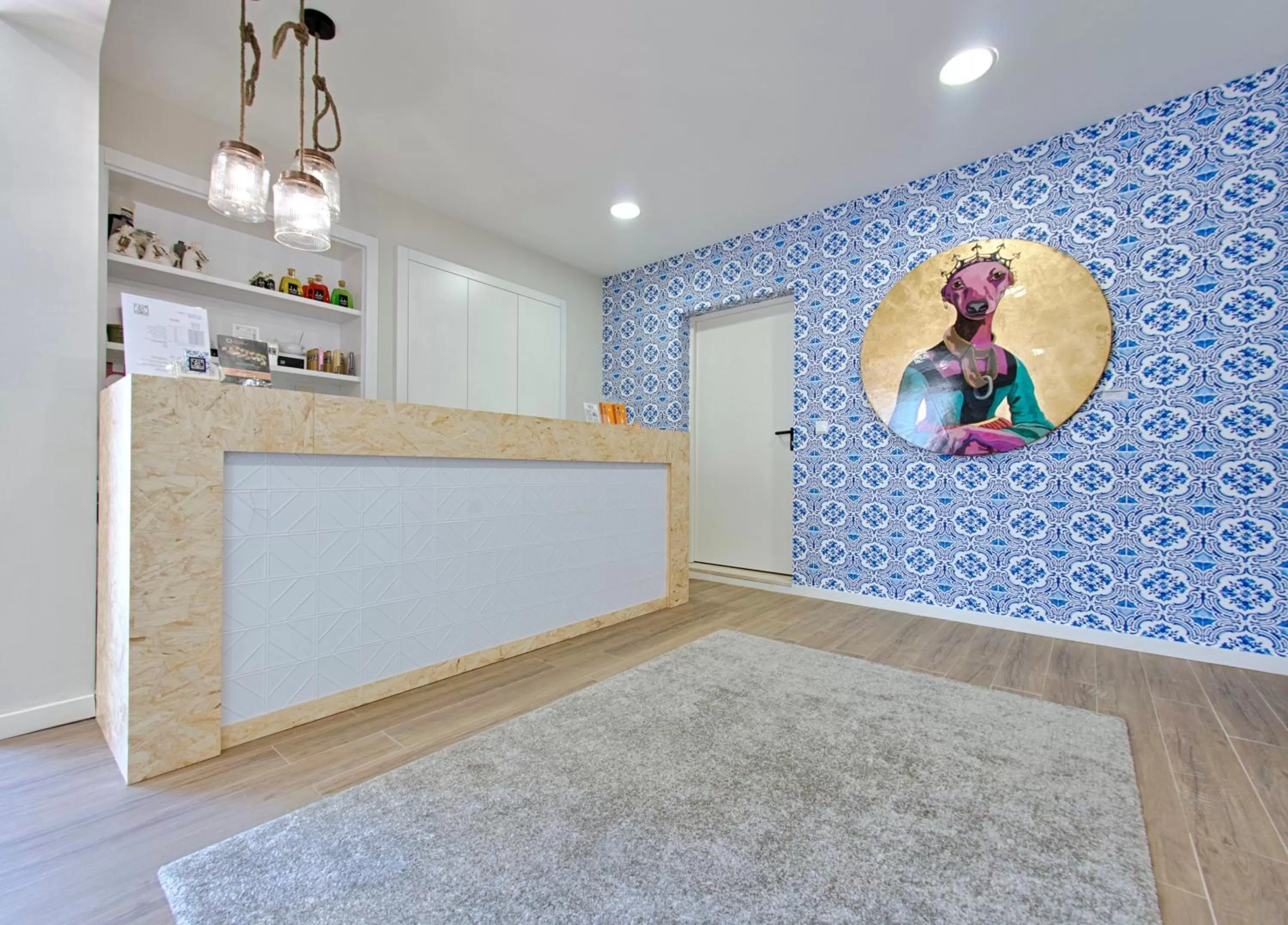 Lobby or reception in Hotel do Mercado