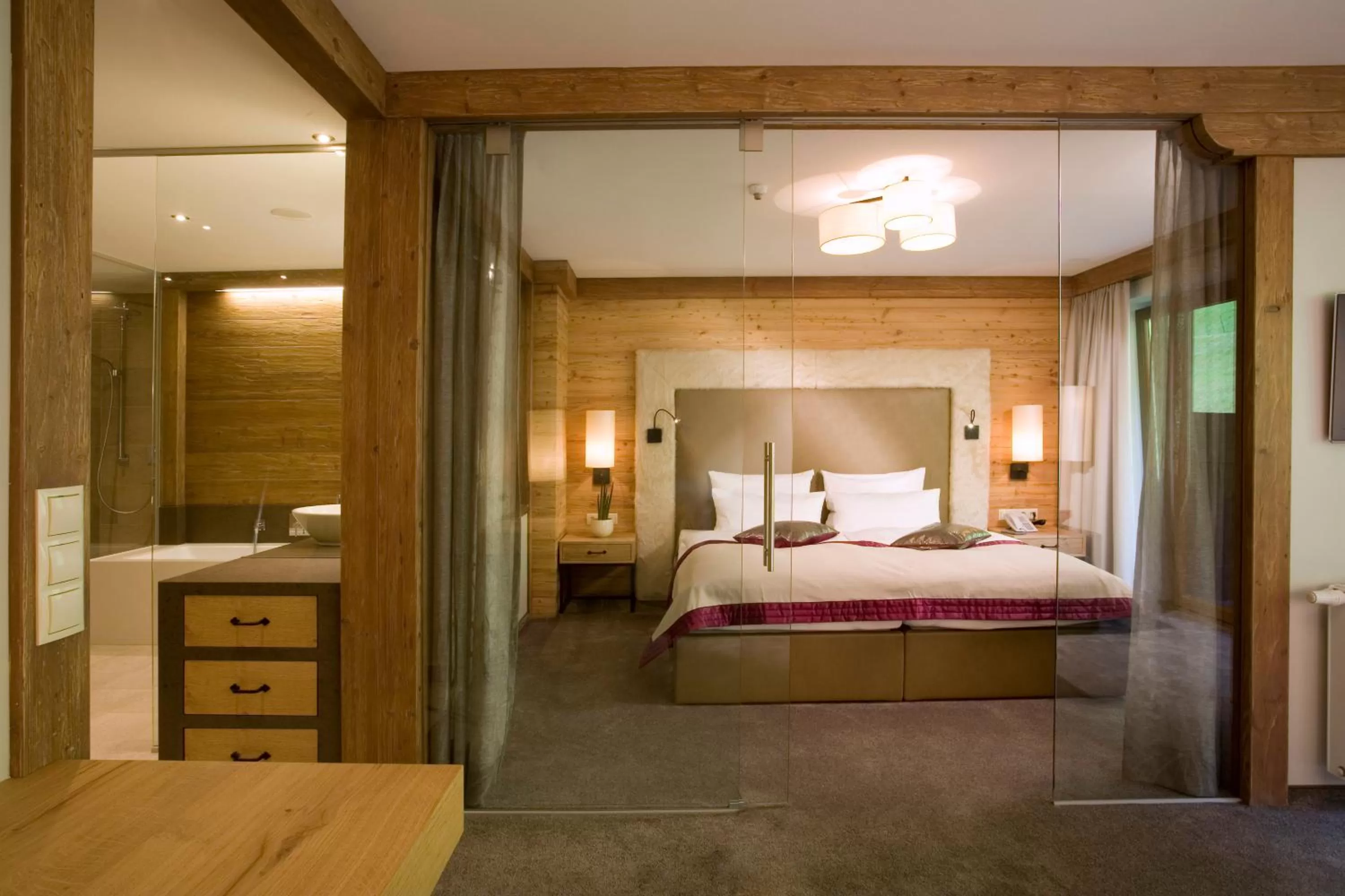 Bed in Aktiv- & Wellnesshotel Bergfried