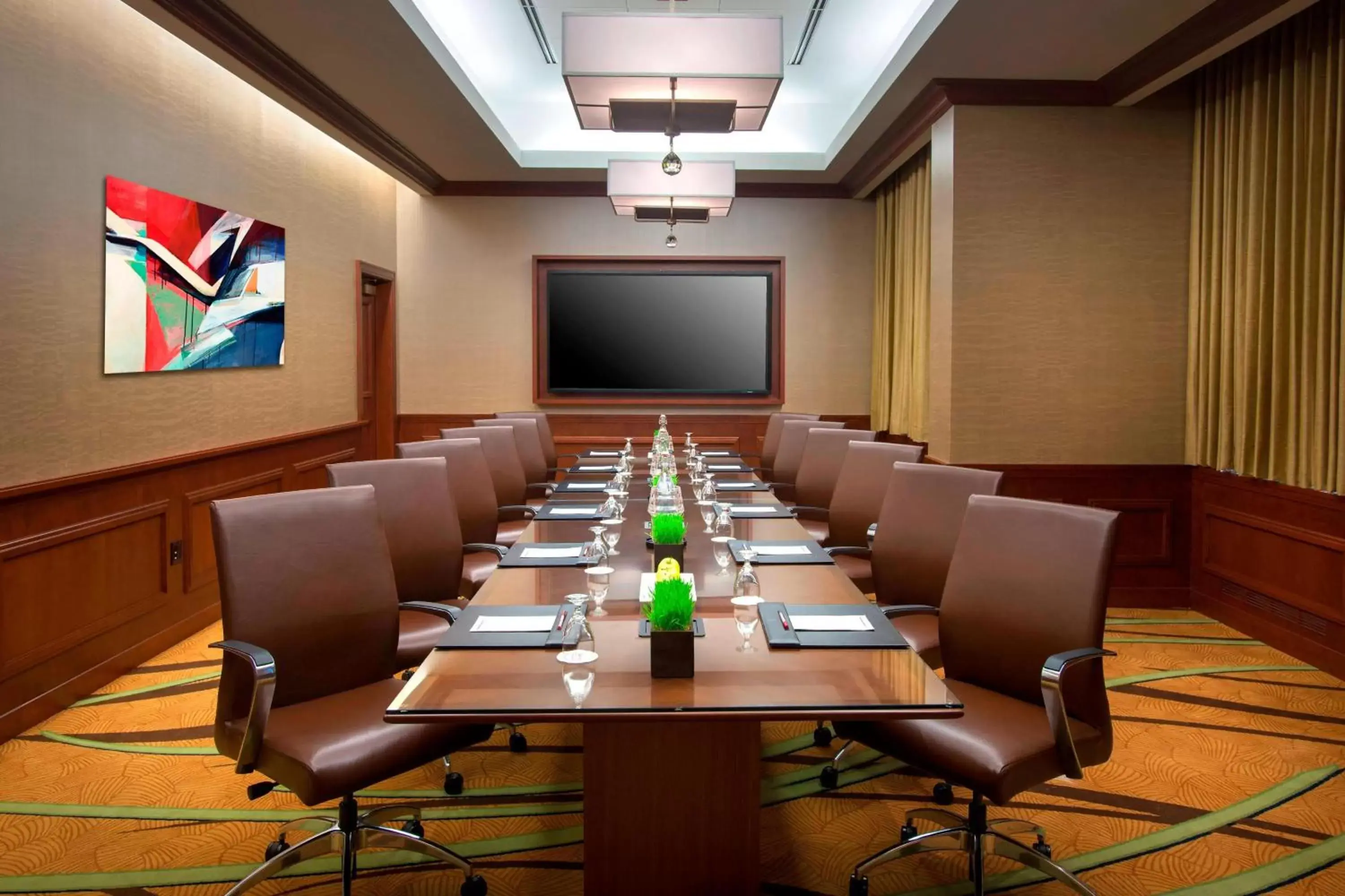 Meeting/conference room in Teaneck Marriott at Glenpointe