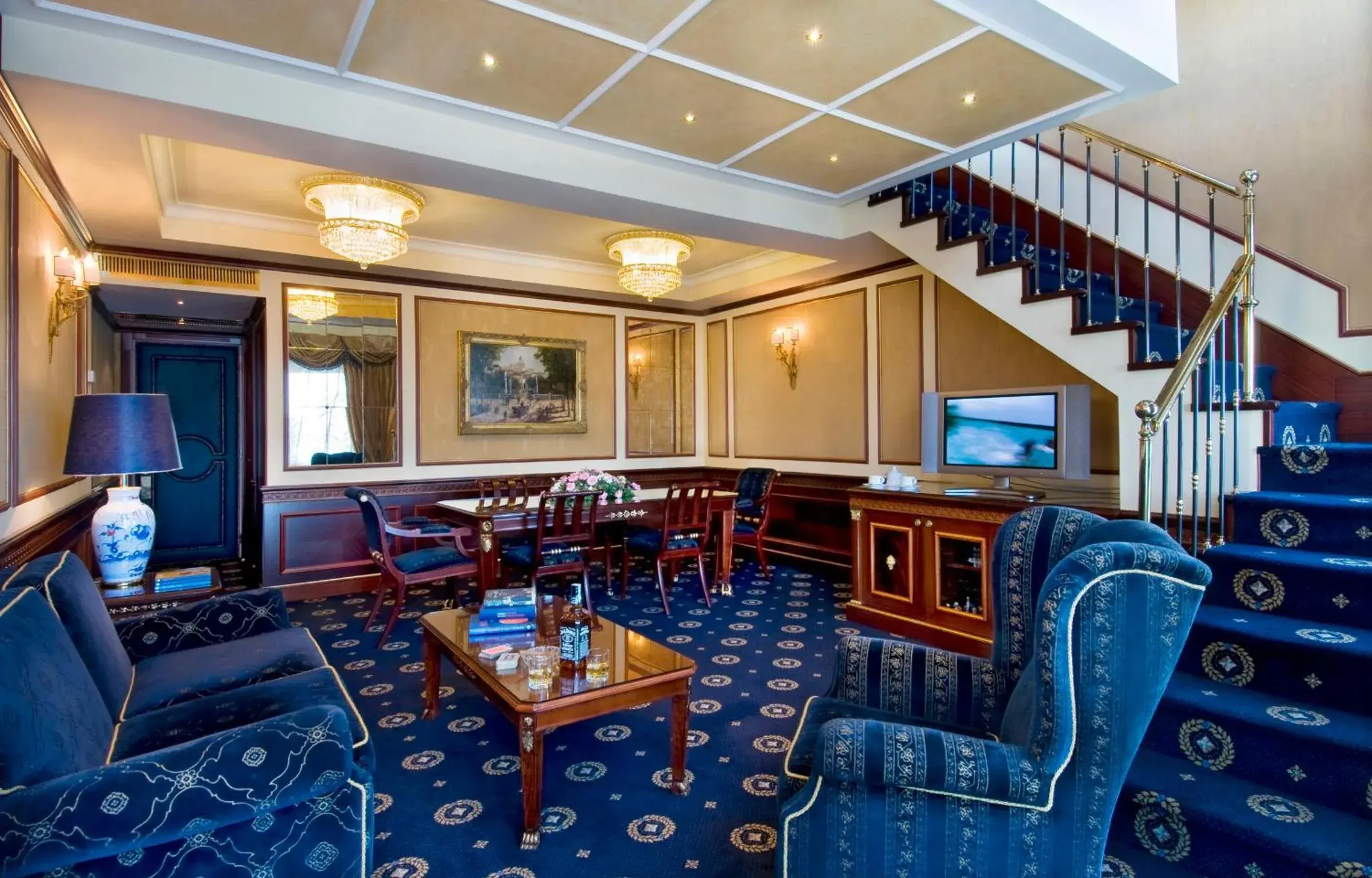 Seating area, Restaurant/Places to Eat in Grand Hotel Bristol