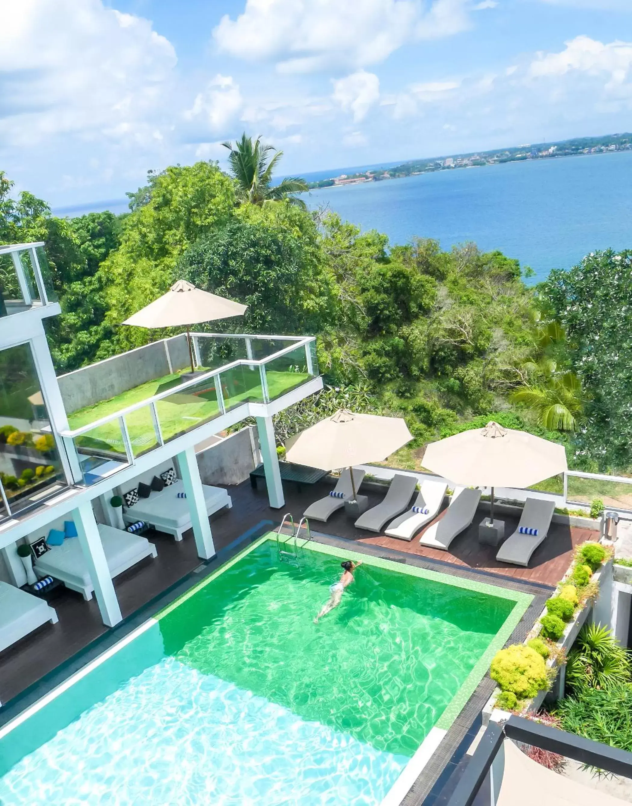 View (from property/room), Pool View in Levels Unawatuna