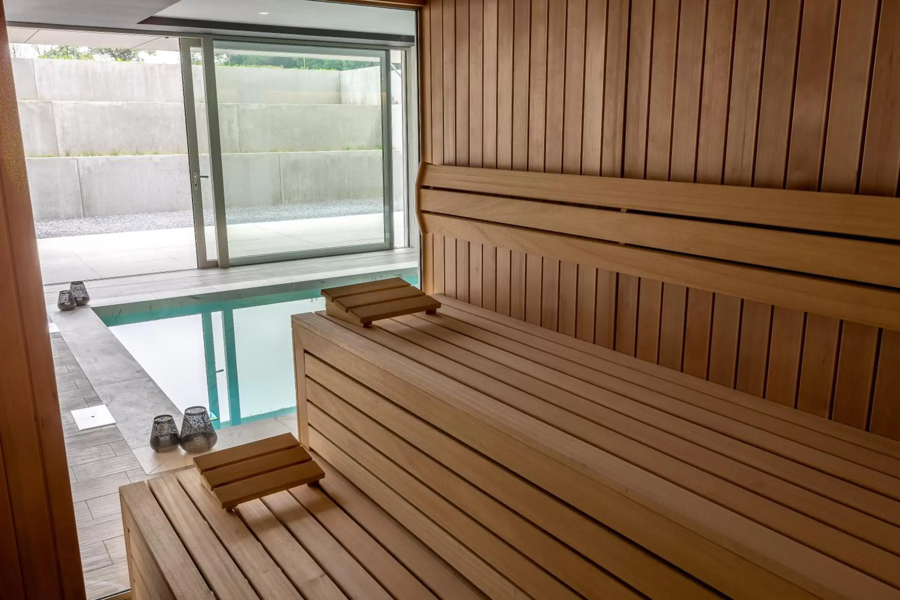 Sauna, Swimming Pool in Martin's Rentmeesterij