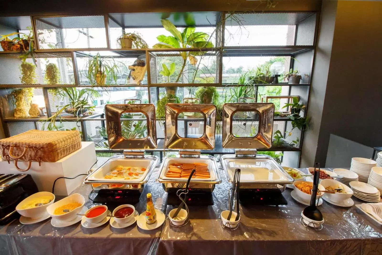 Buffet breakfast in Cinnamon Residence SHA Plus