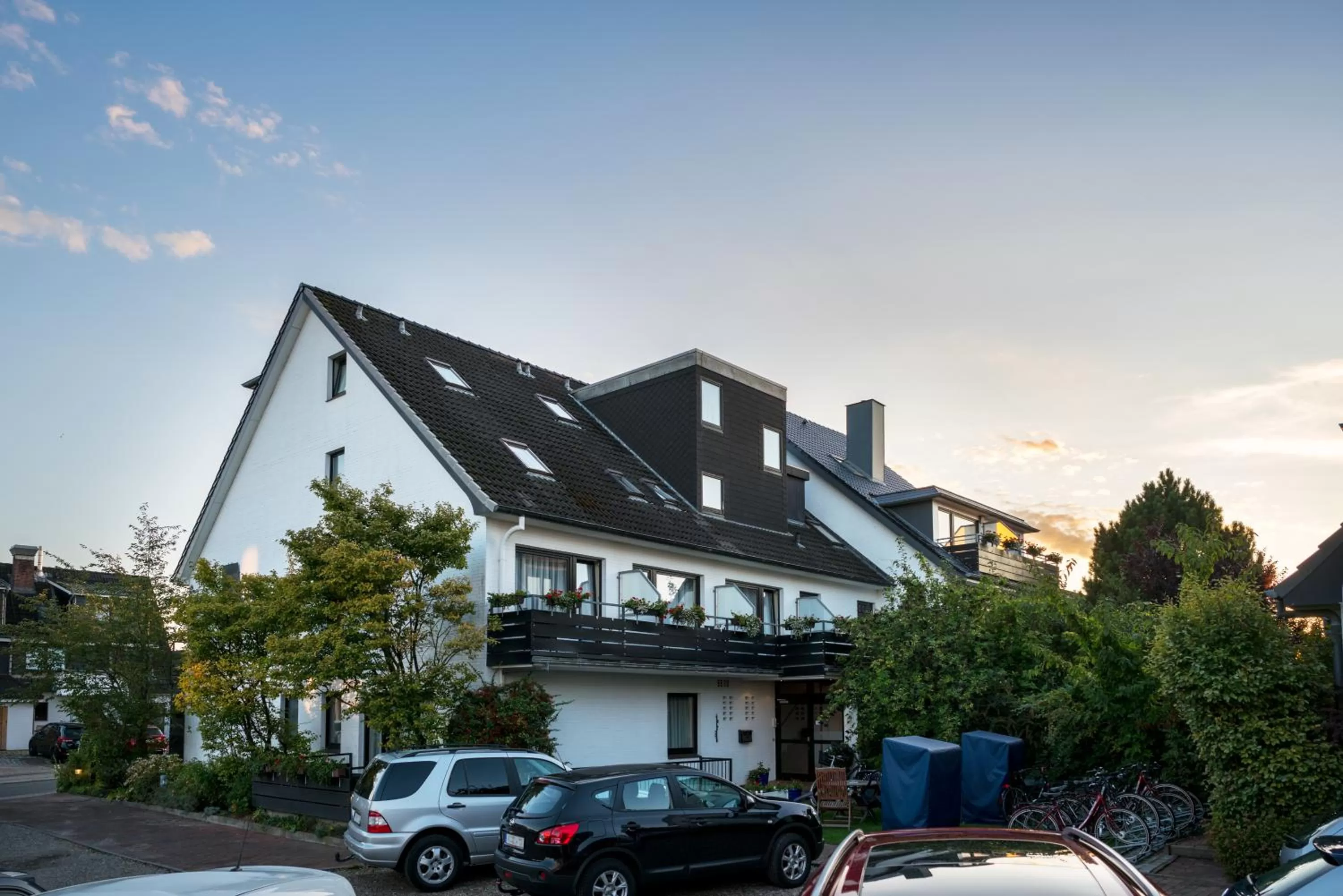 Property building in Das Frühstückshotel Büsum