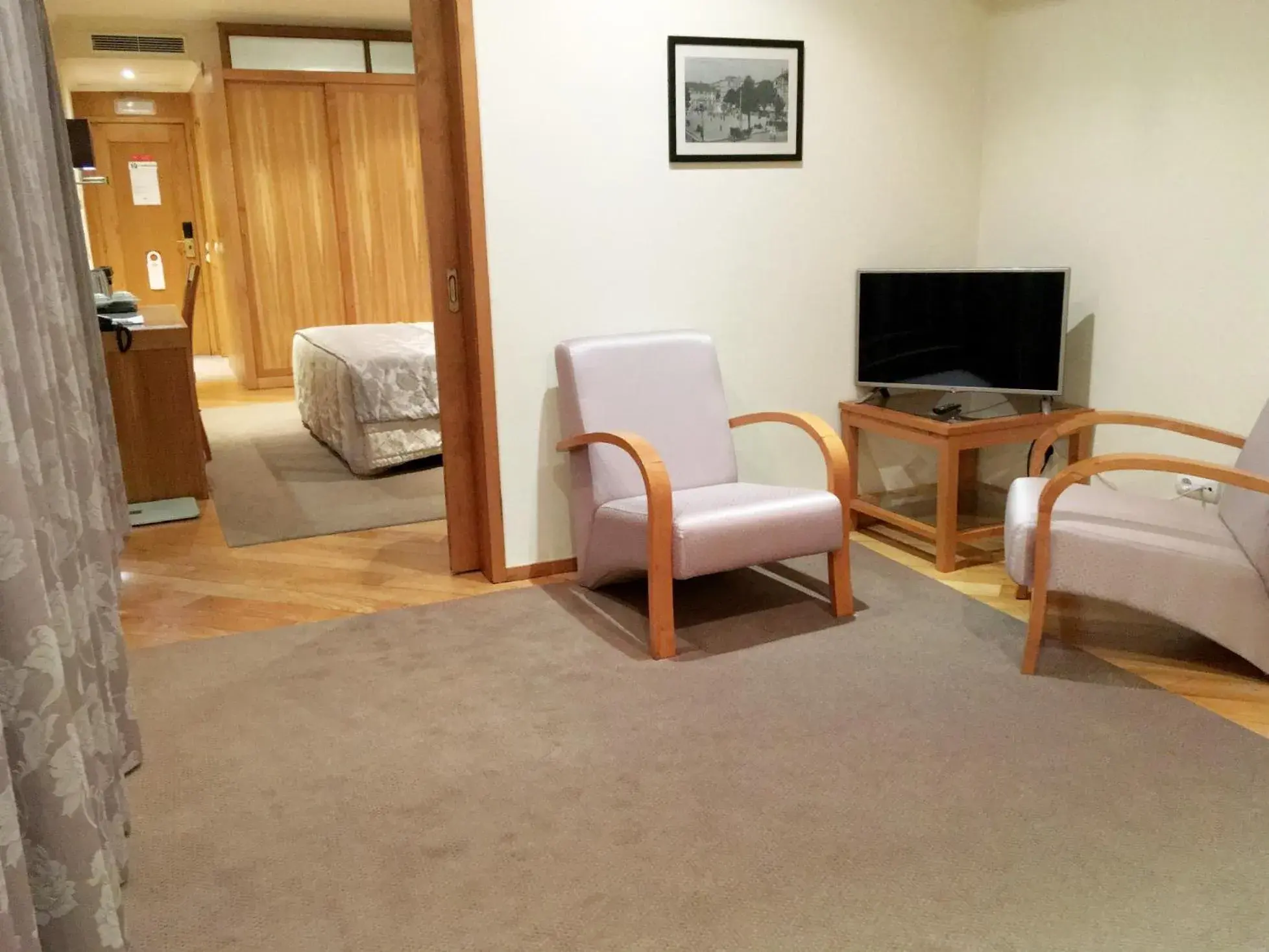 Living room, Seating Area in Hotel Boa - Vista