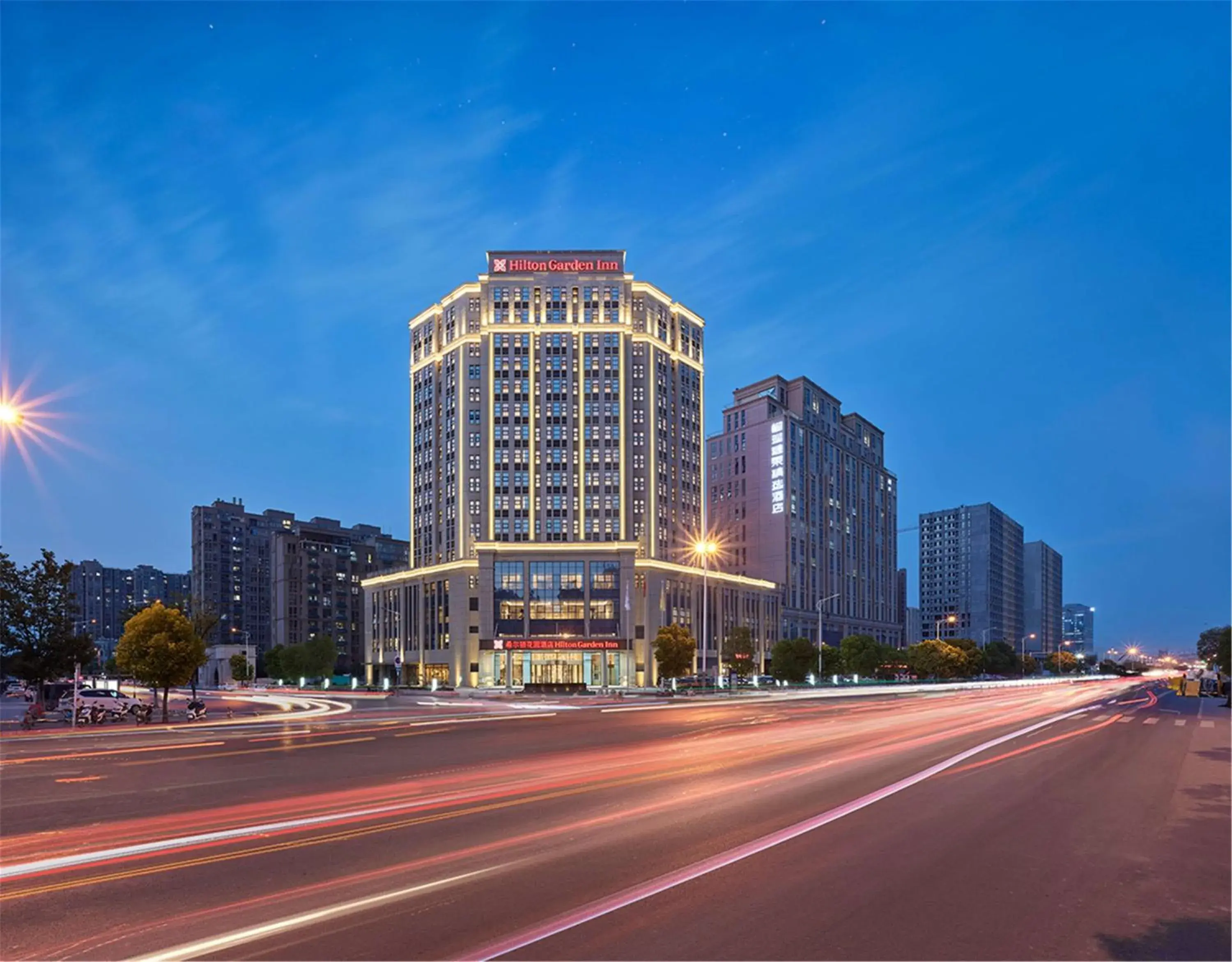 Property building in Hilton Garden Inn Xuzhou Yunlong Property building in Hilton Garden Inn Xuzhou Yunlong
