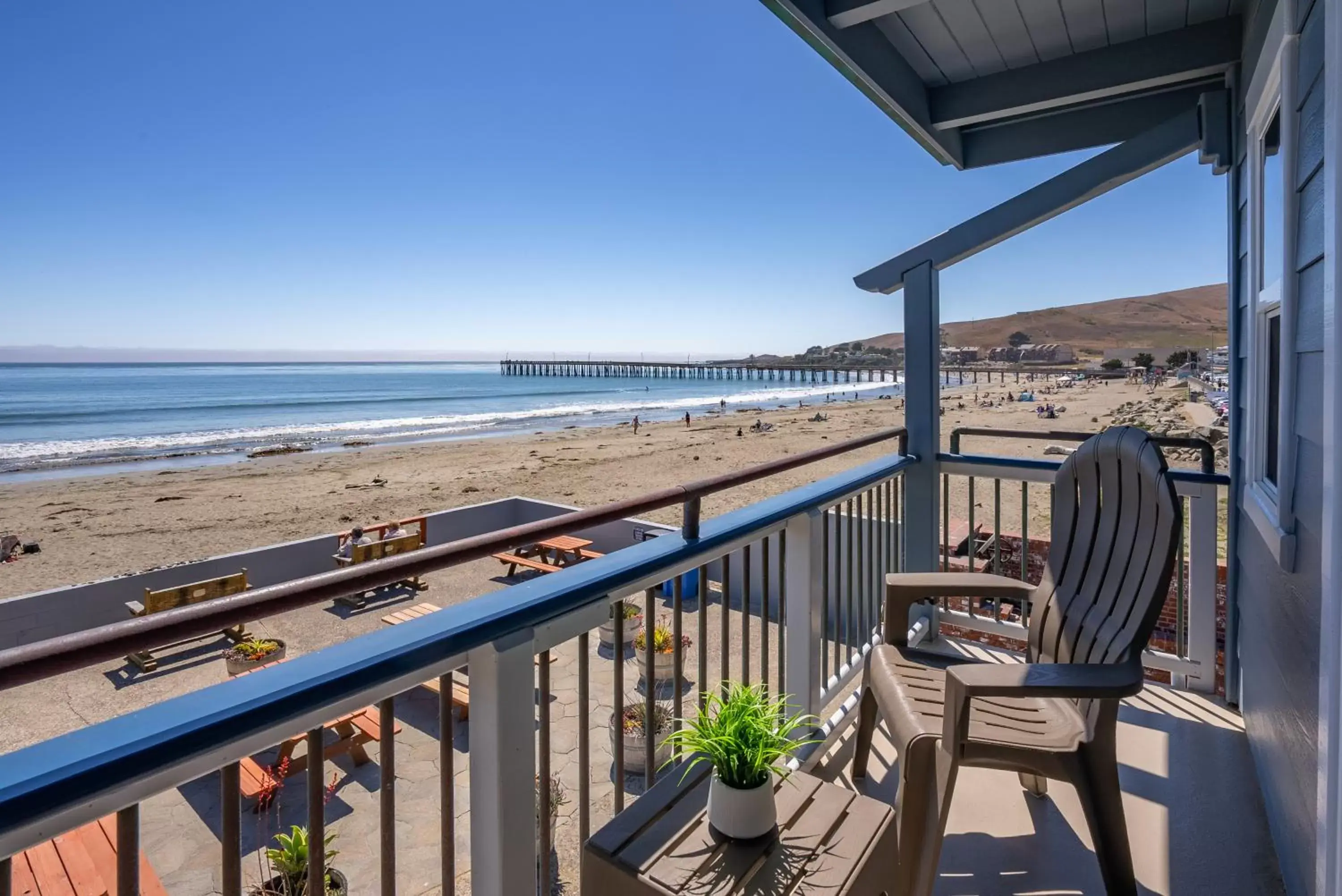 View (from property/room) in Shoreline Inn...on the beach