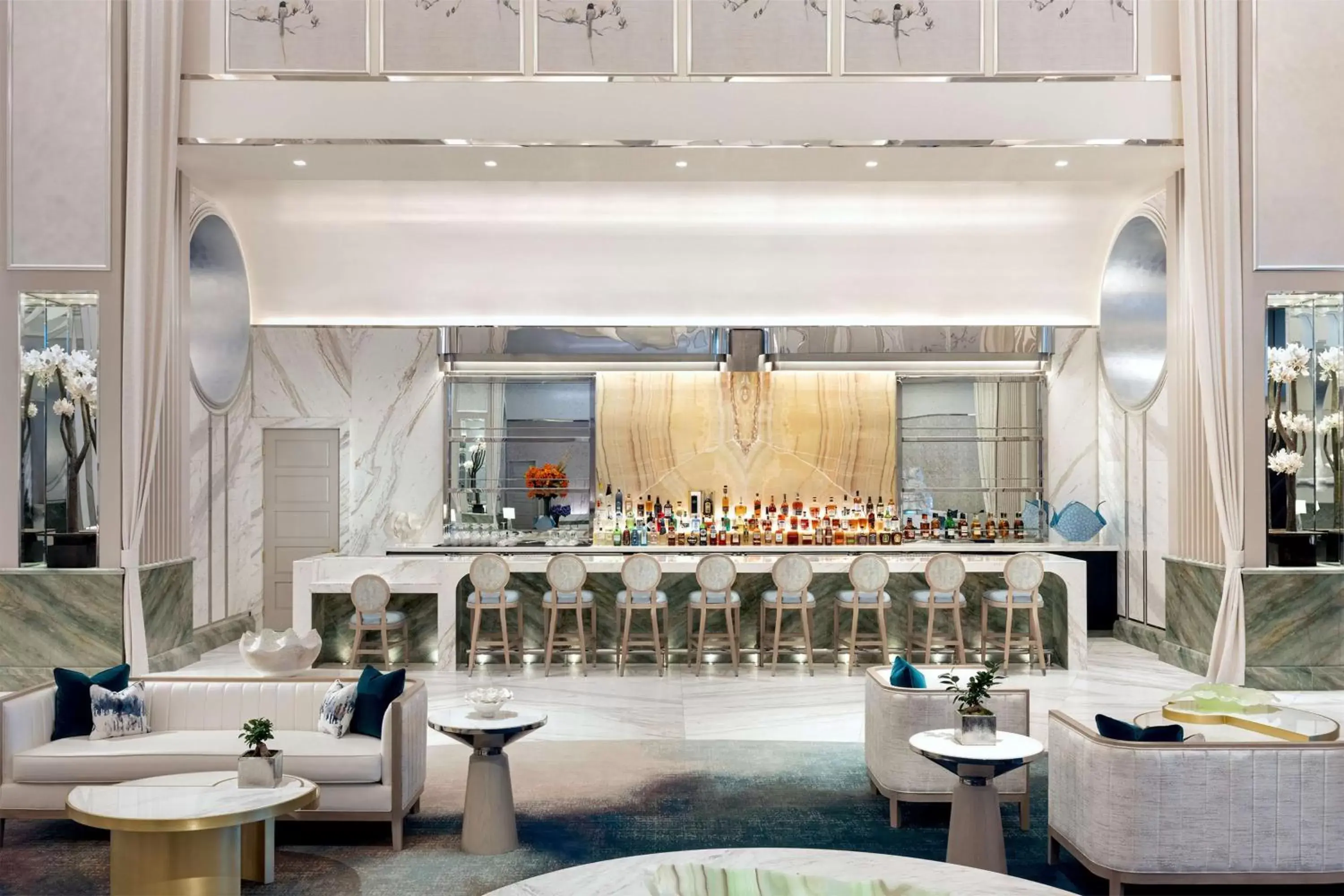 Lounge or bar in Crockfords Las Vegas, LXR Hotels & Resorts at Resorts World