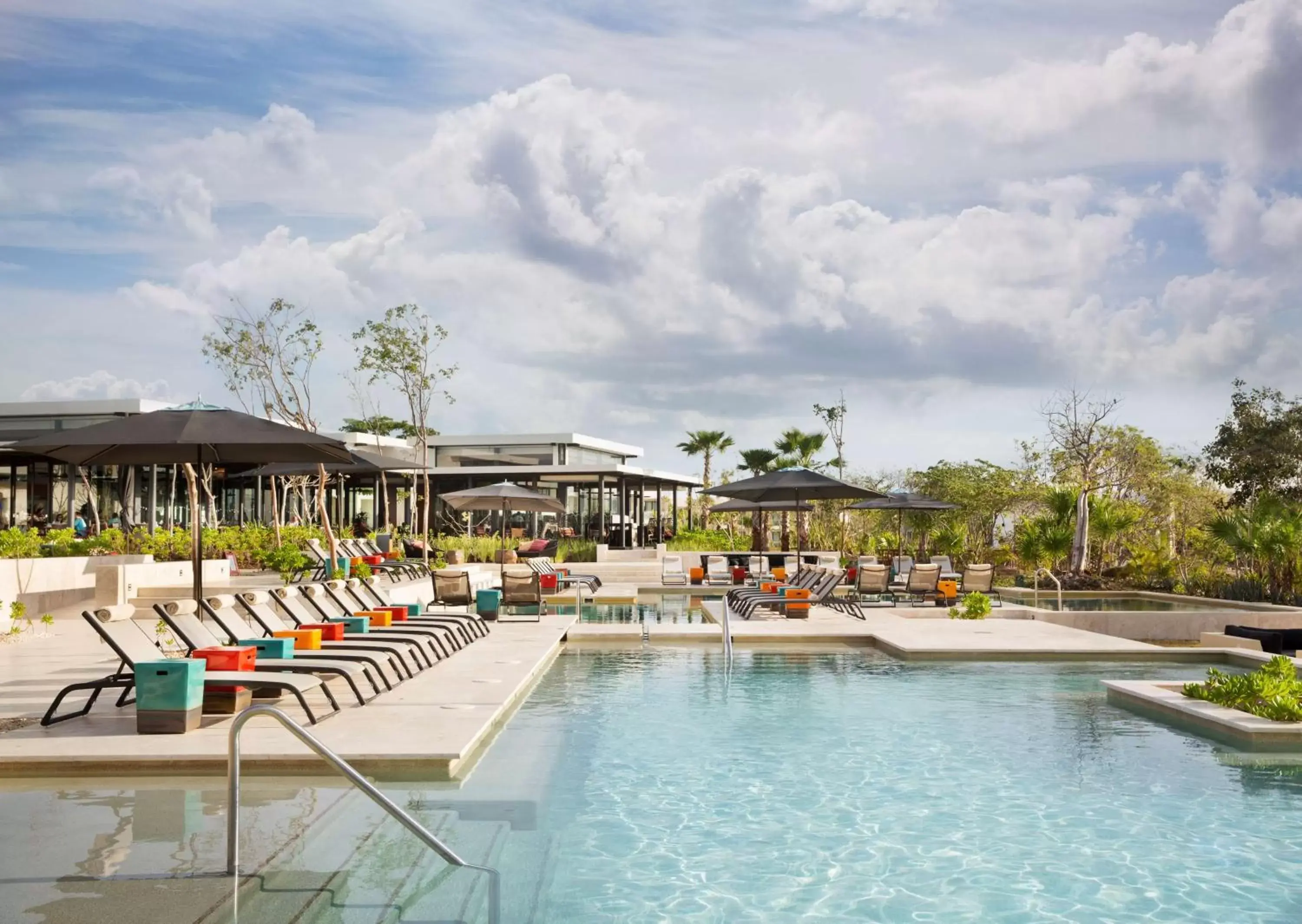 Pool view, Swimming Pool in Andaz Mayakoba - a concept by Hyatt