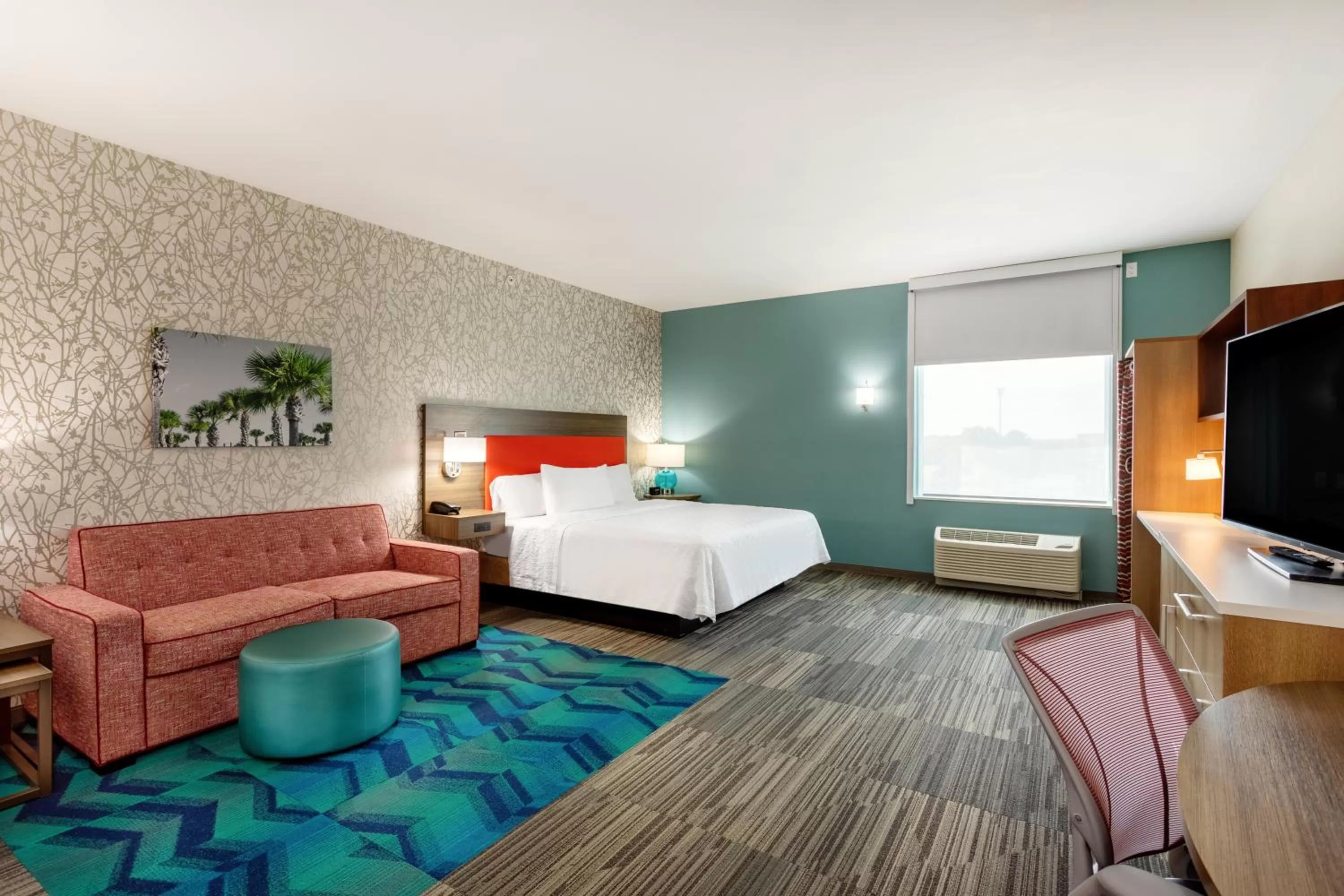 Bed in Home2 Suites By Hilton Vero Beach I-95