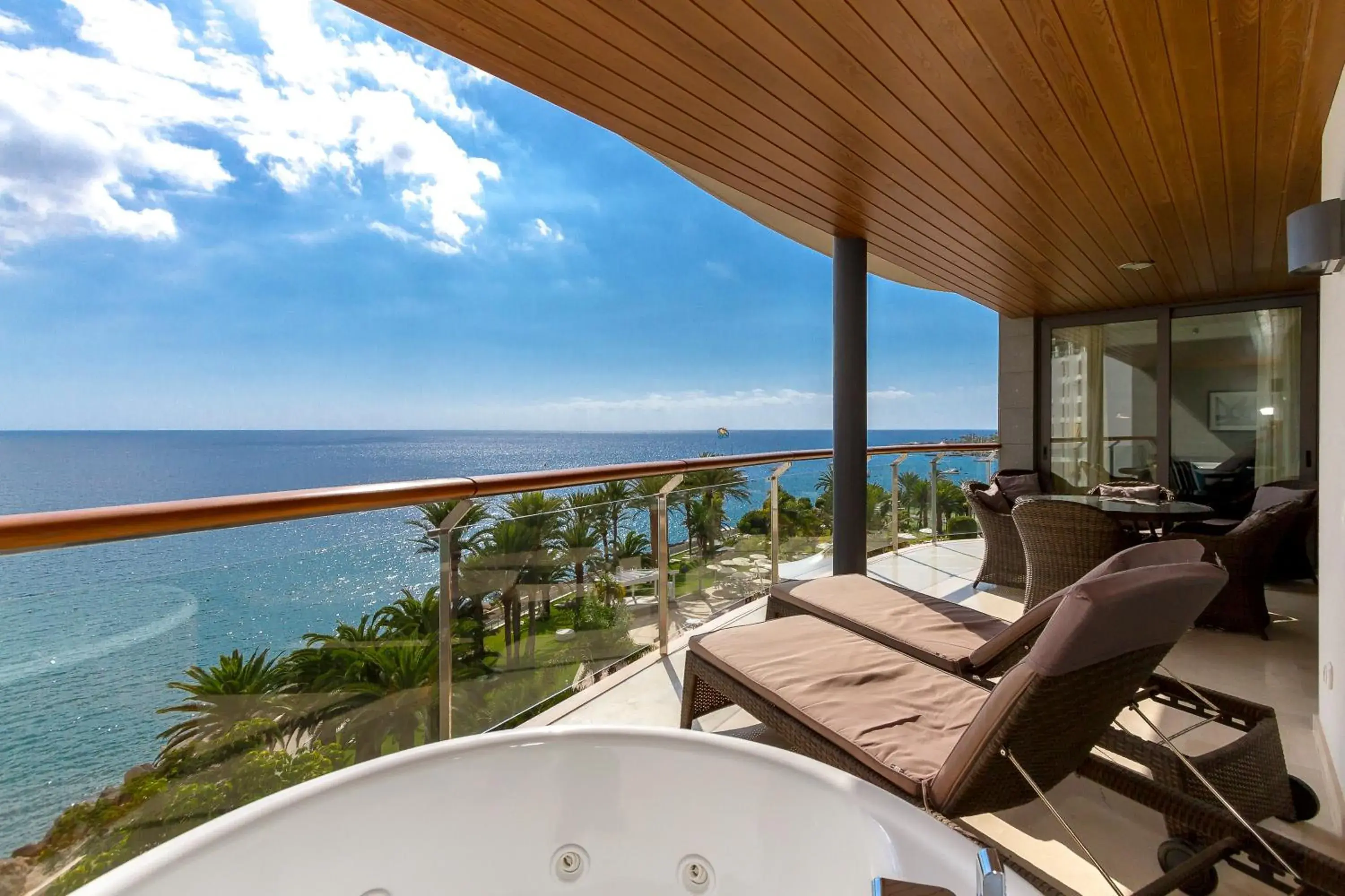 Balcony/Terrace, Sea View in Radisson Blu Resort Gran Canaria