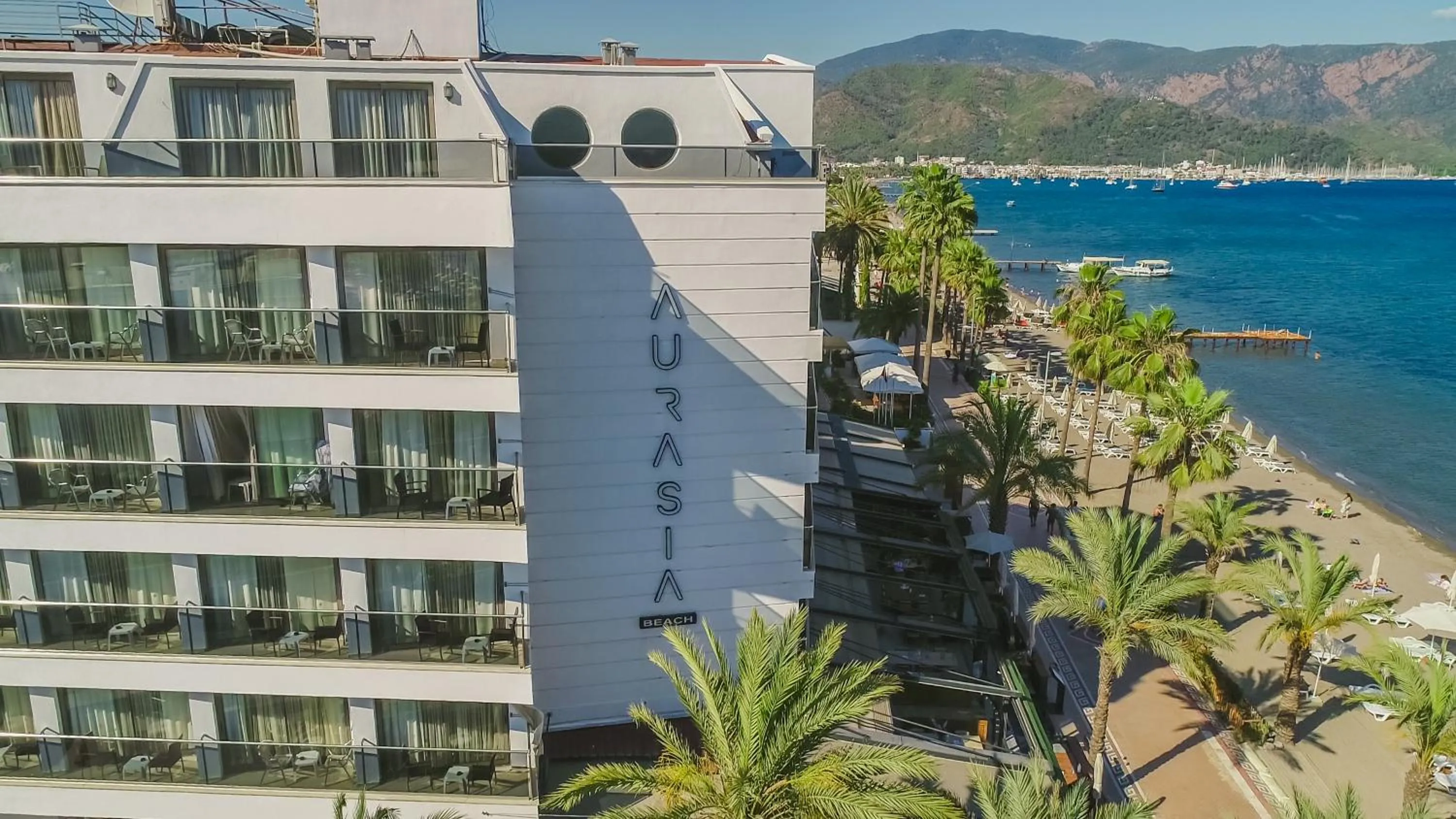 Property building in Aurasia Beach Hotel