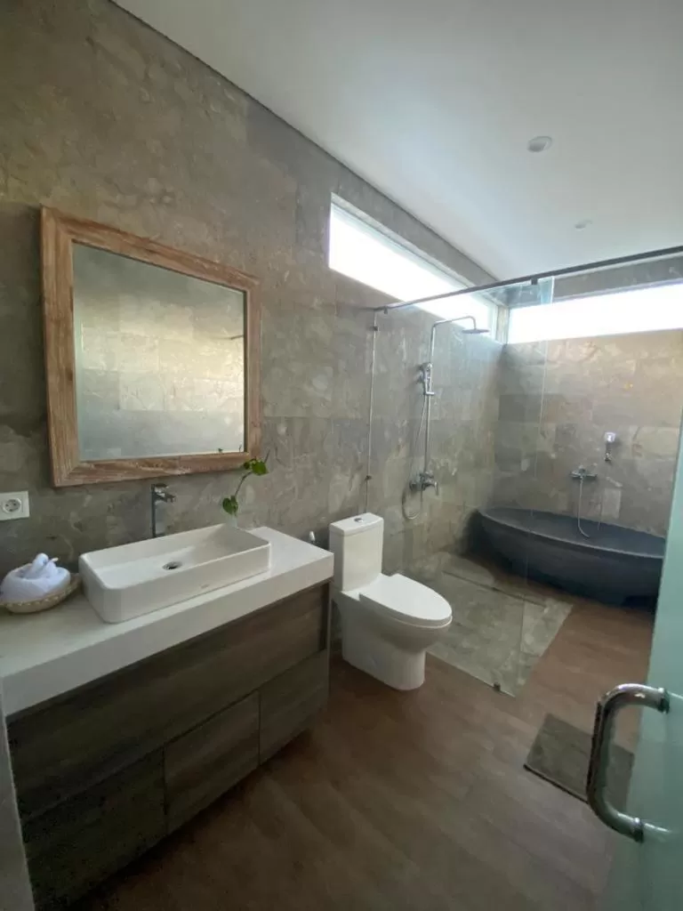 Bathroom in Puspa Ayu Villas & Apartments
