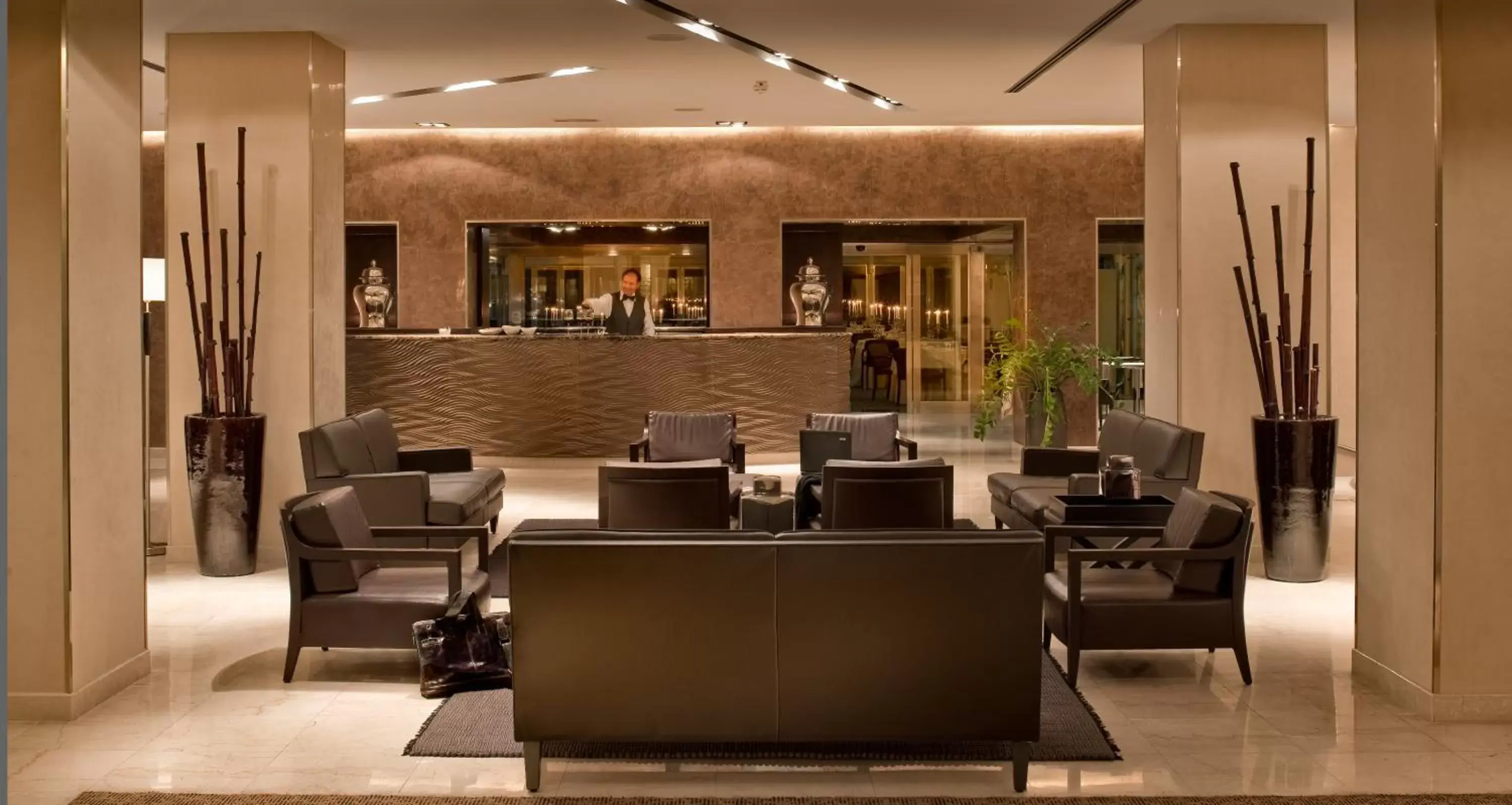 Lobby or reception in Hotel Regina Margherita