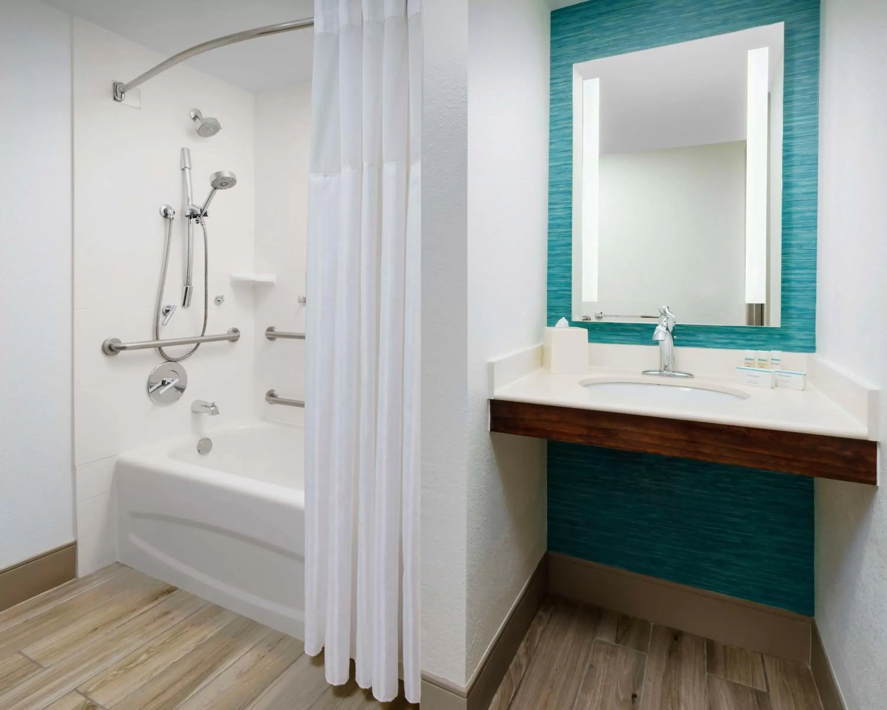 Bathroom in Hilton Garden Inn Orlando at SeaWorld